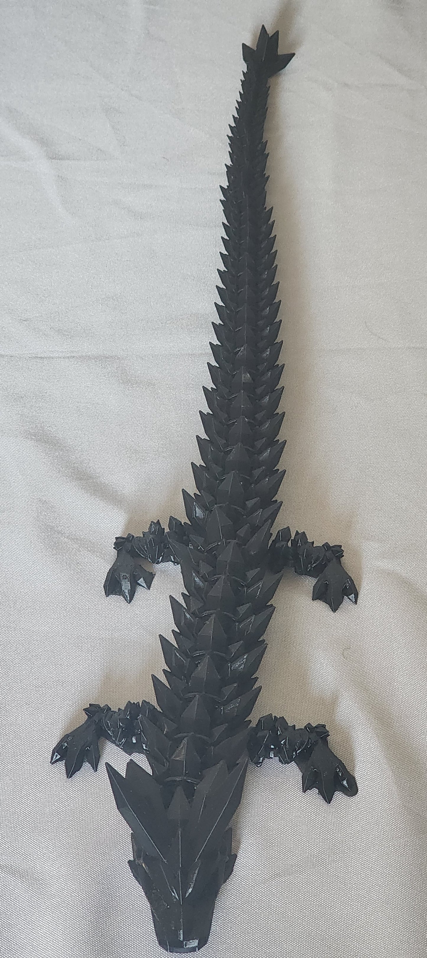 Crystal Dragon articulating figurine is both a fidget toy and glorious decor