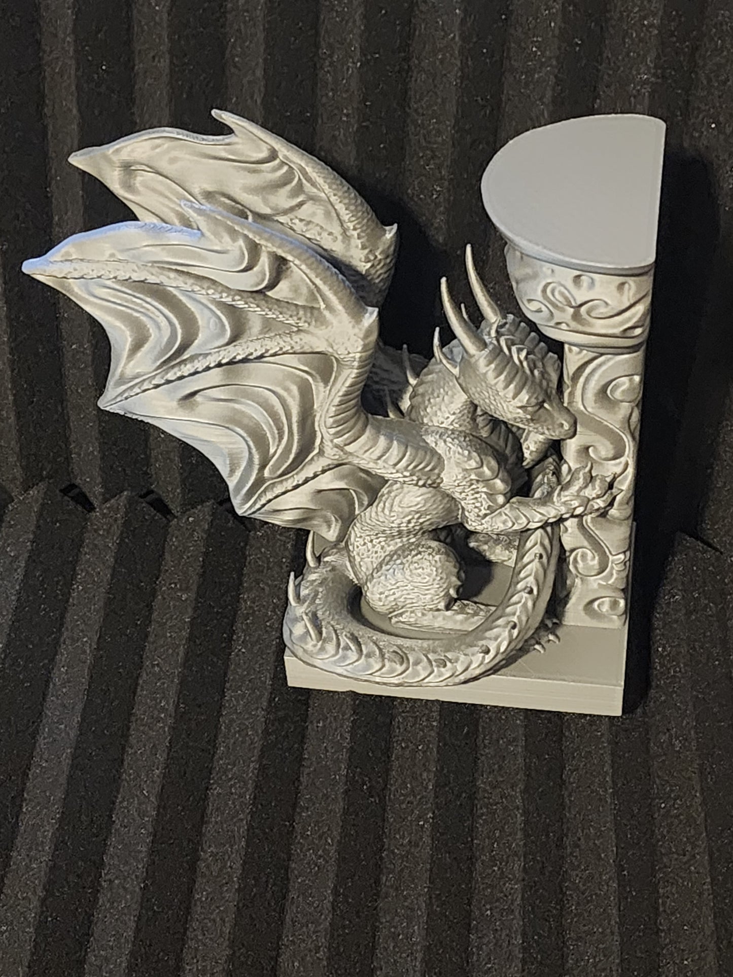 Dragon Bookends are uniquely designed to add mythical style to your bookcase or bookshelf