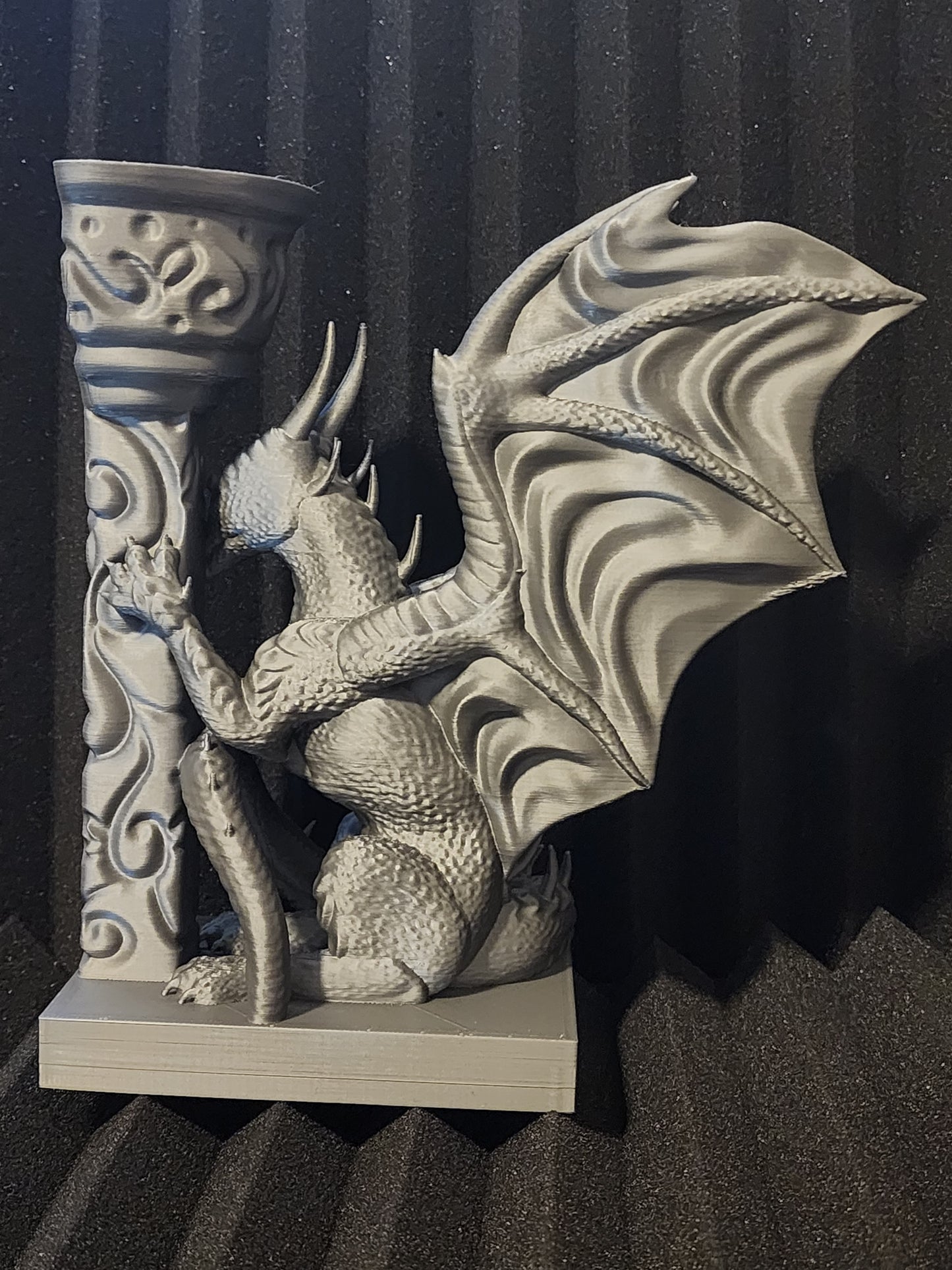 Dragon Bookends are uniquely designed to add mythical style to your bookcase or bookshelf
