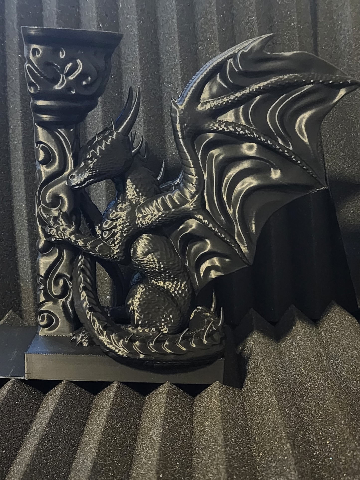 Dragon Bookends are uniquely designed to add mythical style to your bookcase or bookshelf