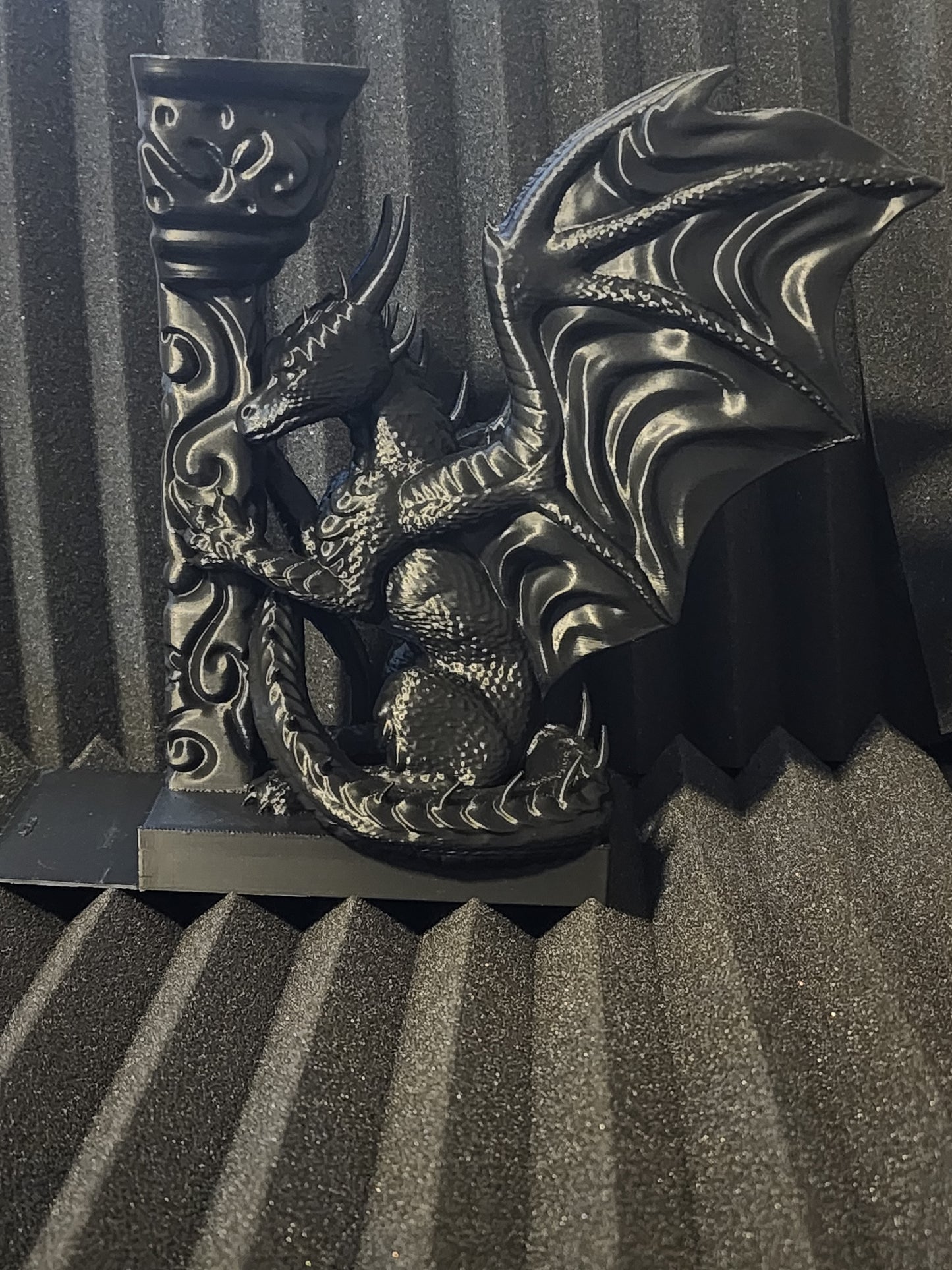 Dragon Bookends are uniquely designed to add mythical style to your bookcase or bookshelf