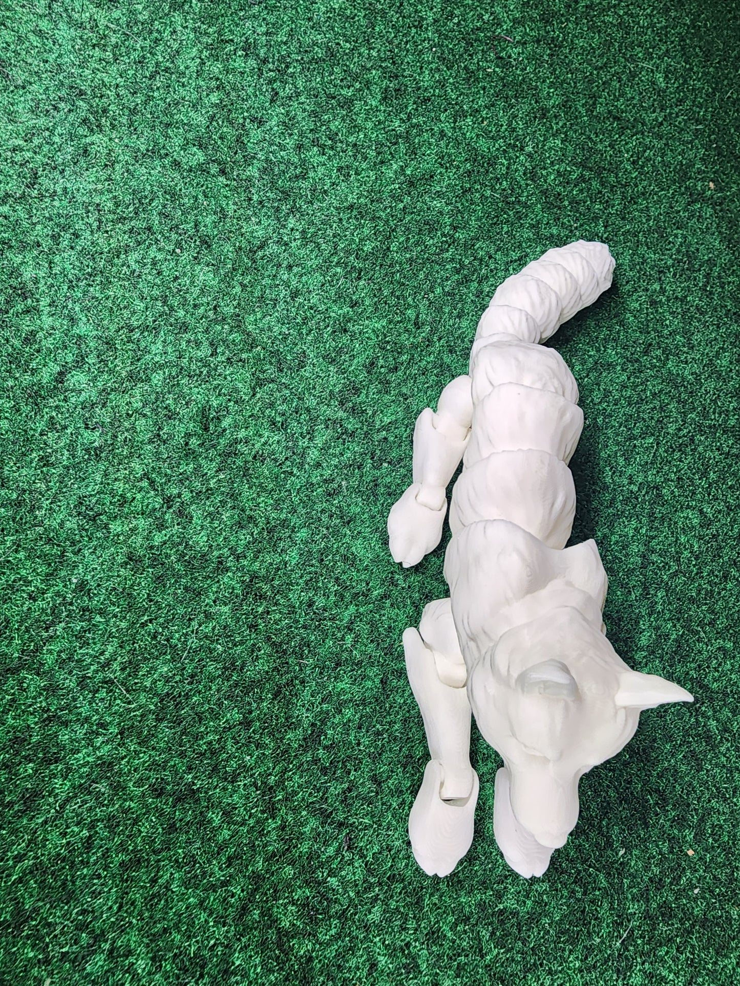 Wolf articulating figurine