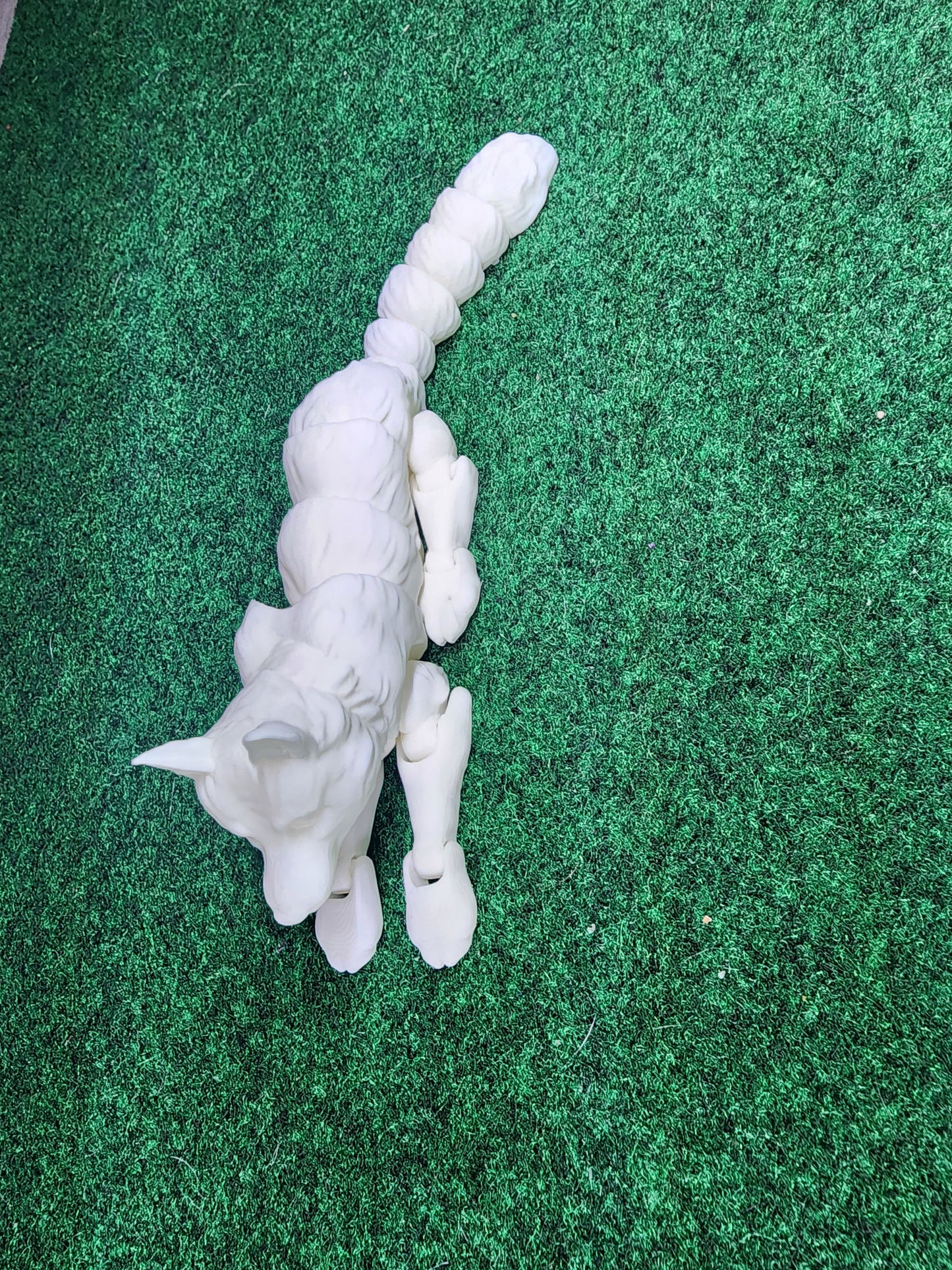 Wolf articulating figurine
