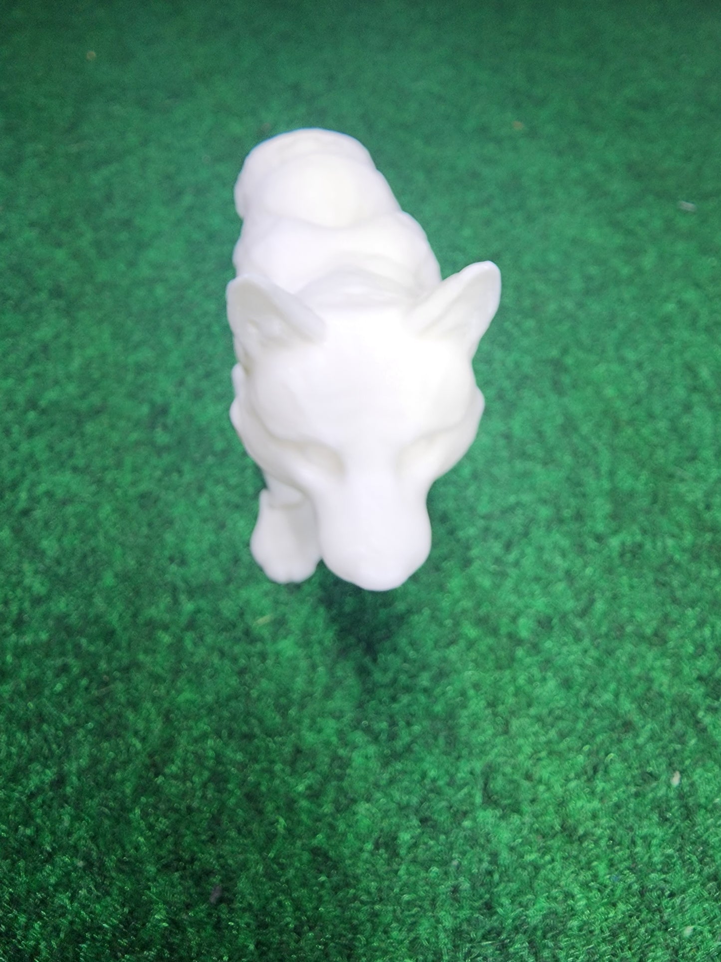 Wolf articulating figurine