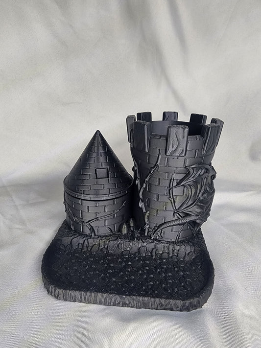 Castle Desk Organizer is the perfect desktop accessory to organize your space with style