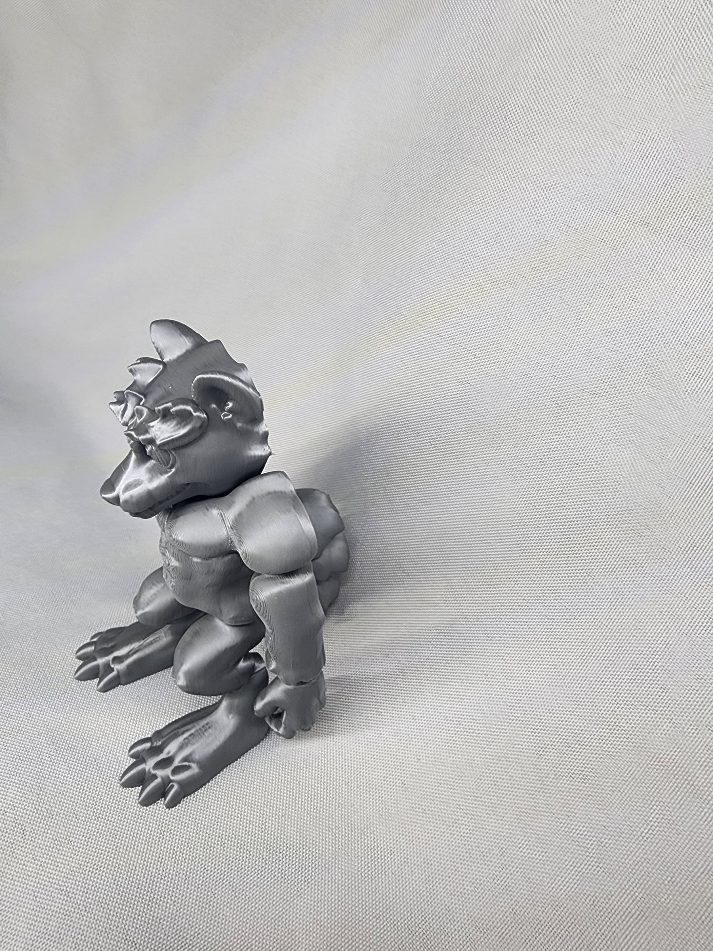 Werewolf articulating figurine