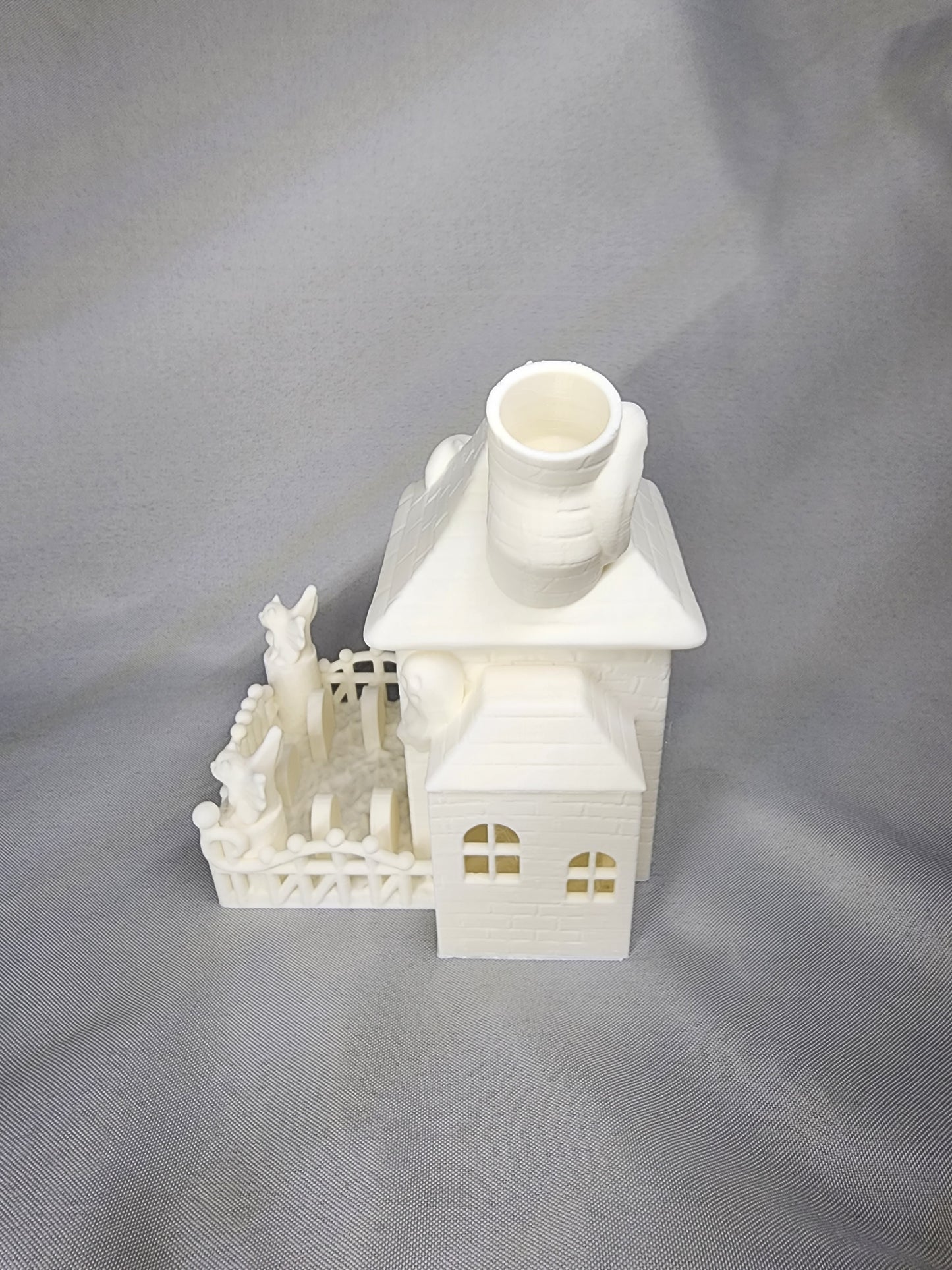 Haunted House Dice Tower is the perfect decoration and dice game accessory for Halloween or year-round.