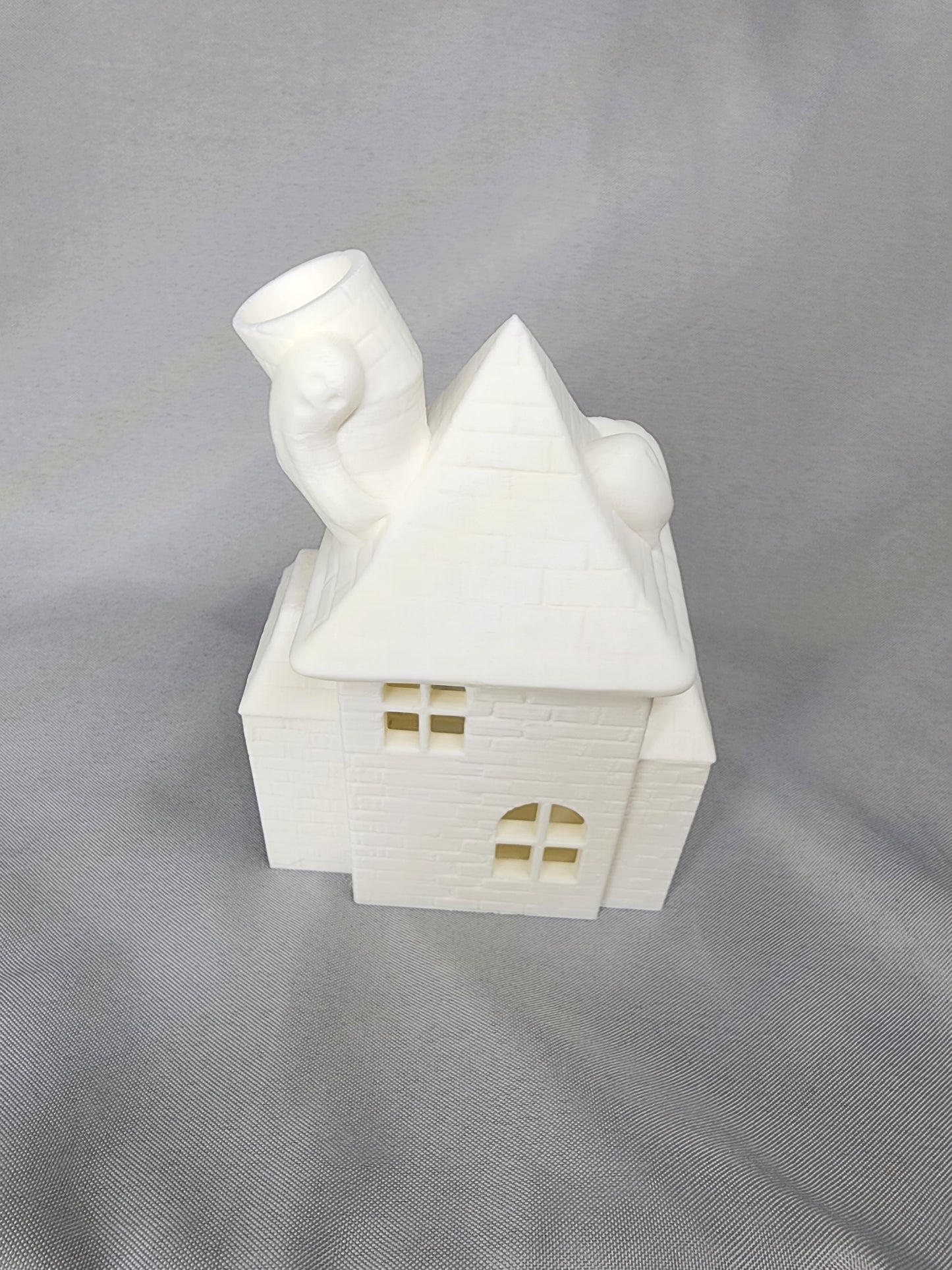 Haunted House Dice Tower is the perfect decoration and dice game accessory for Halloween or year-round.