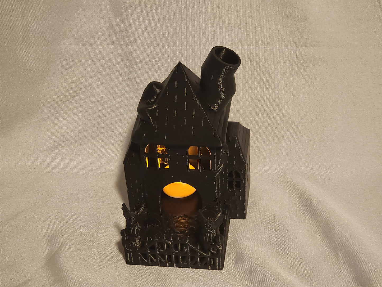 Haunted House Halloween Decoration hollow light