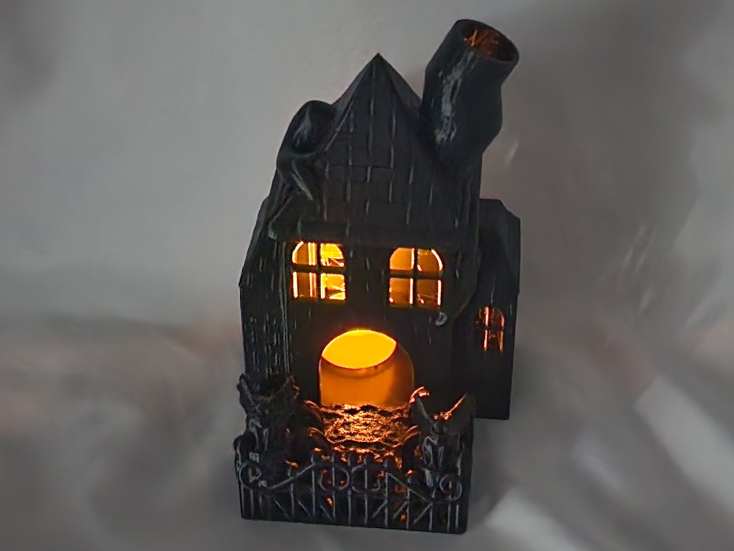 Haunted House Halloween Decoration hollow light