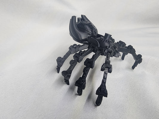 Steampunk Spider articulating figurine
