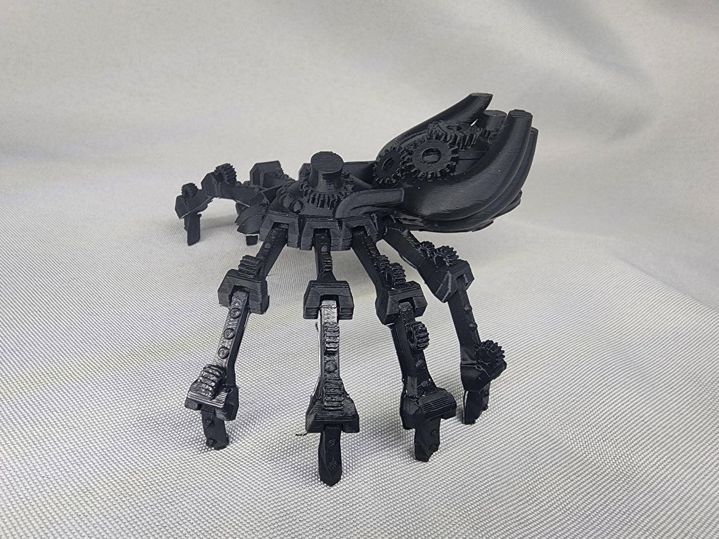 Steampunk Spider articulating figurine