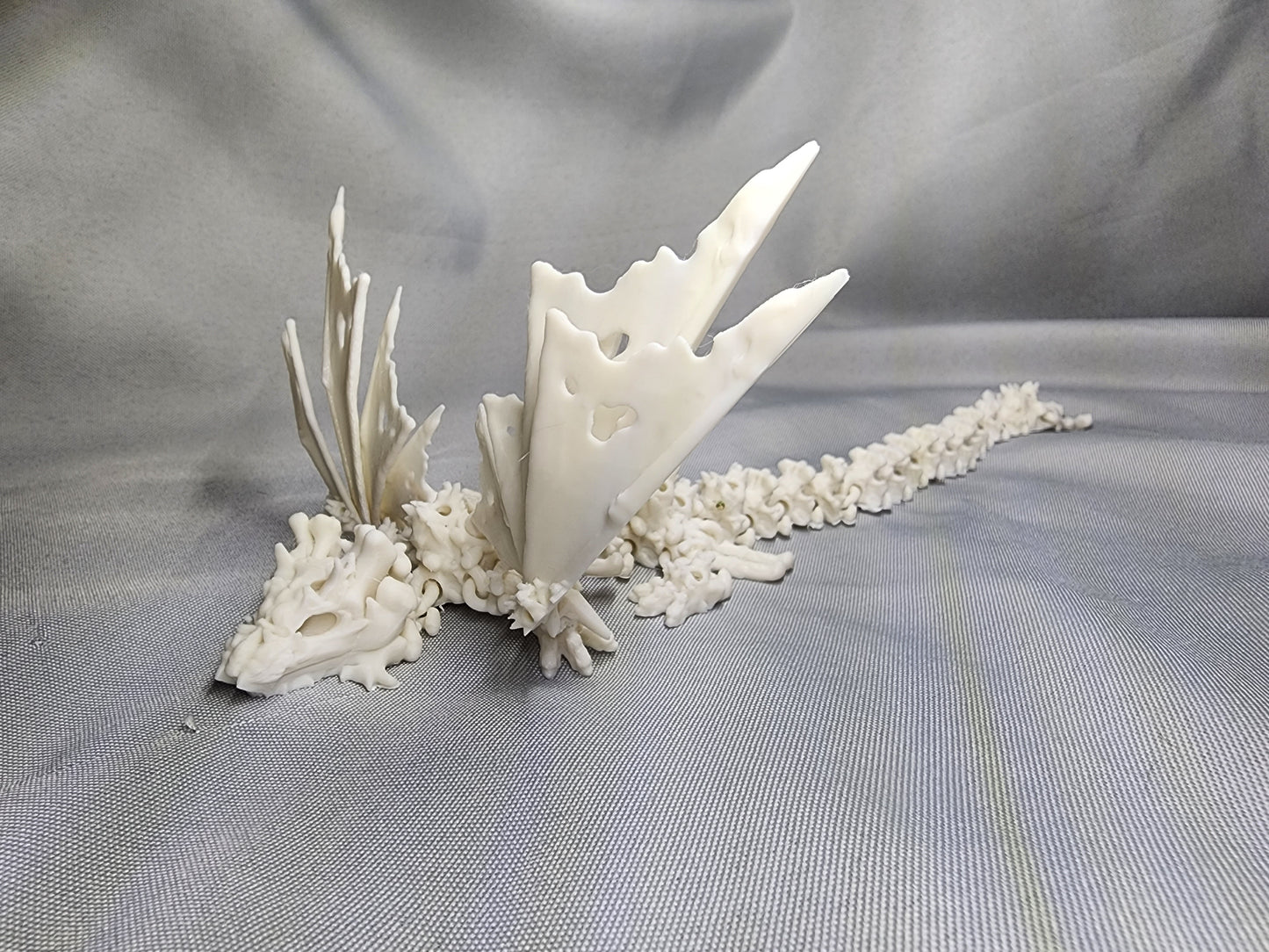 Hollow Bone Winged Dragon articulating figurine