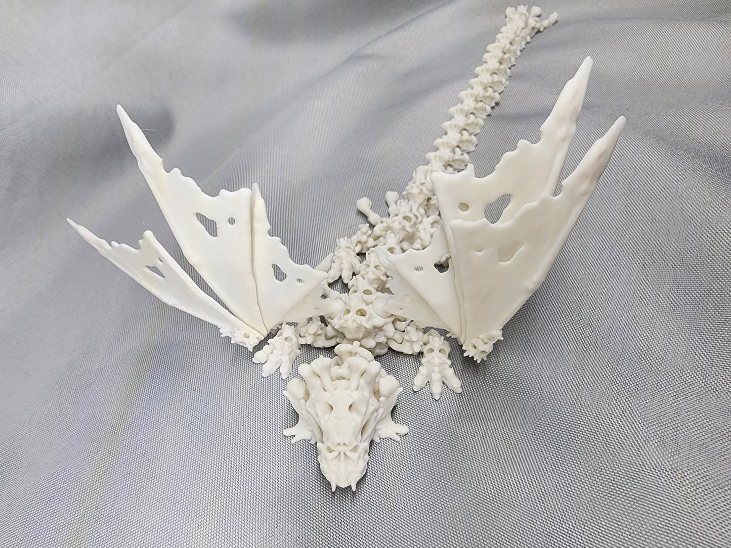 Hollow Bone Winged Dragon articulating figurine