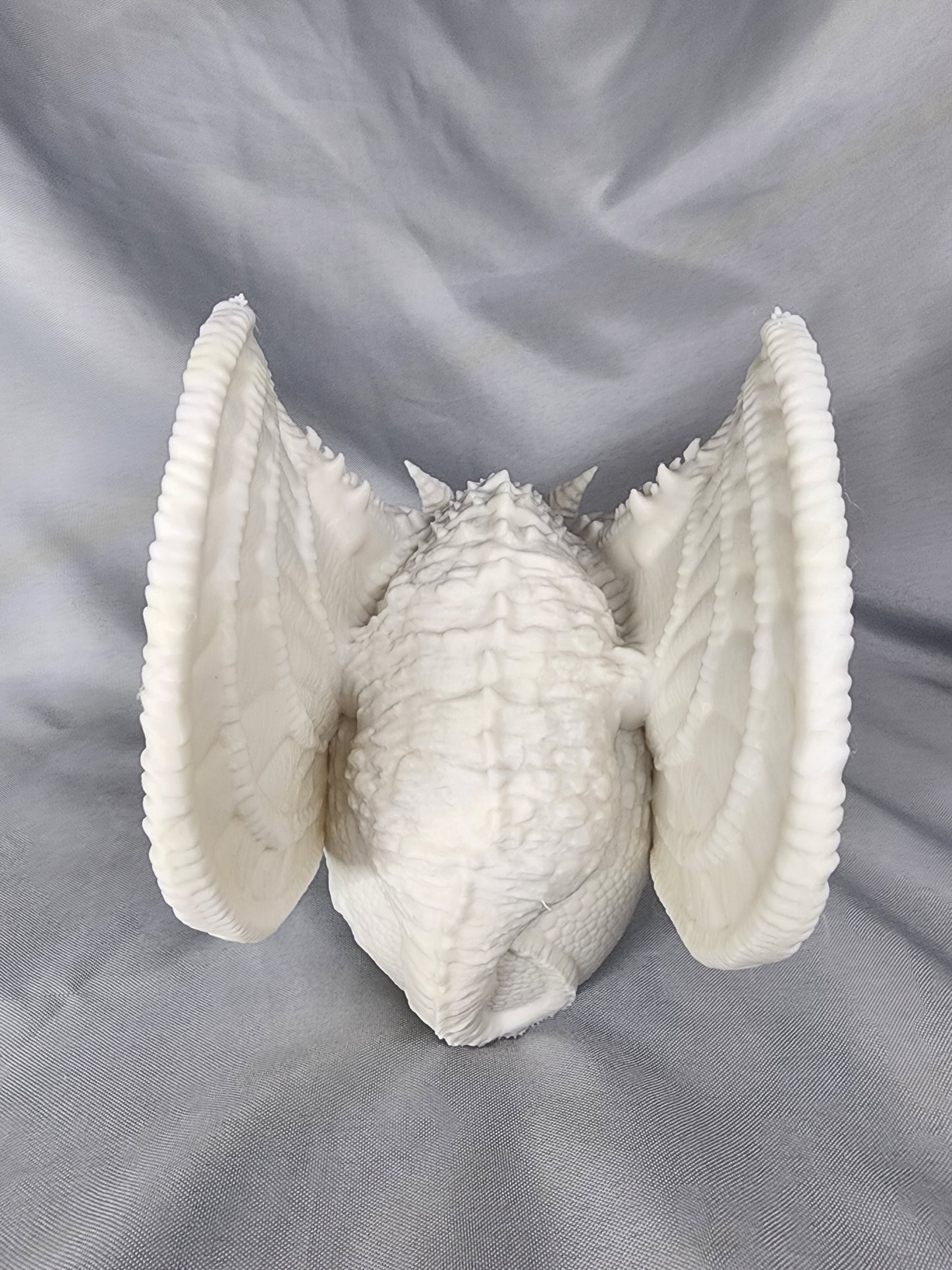 Dragon perched on skull decoration for home or office whether it's Halloween or any other time of year