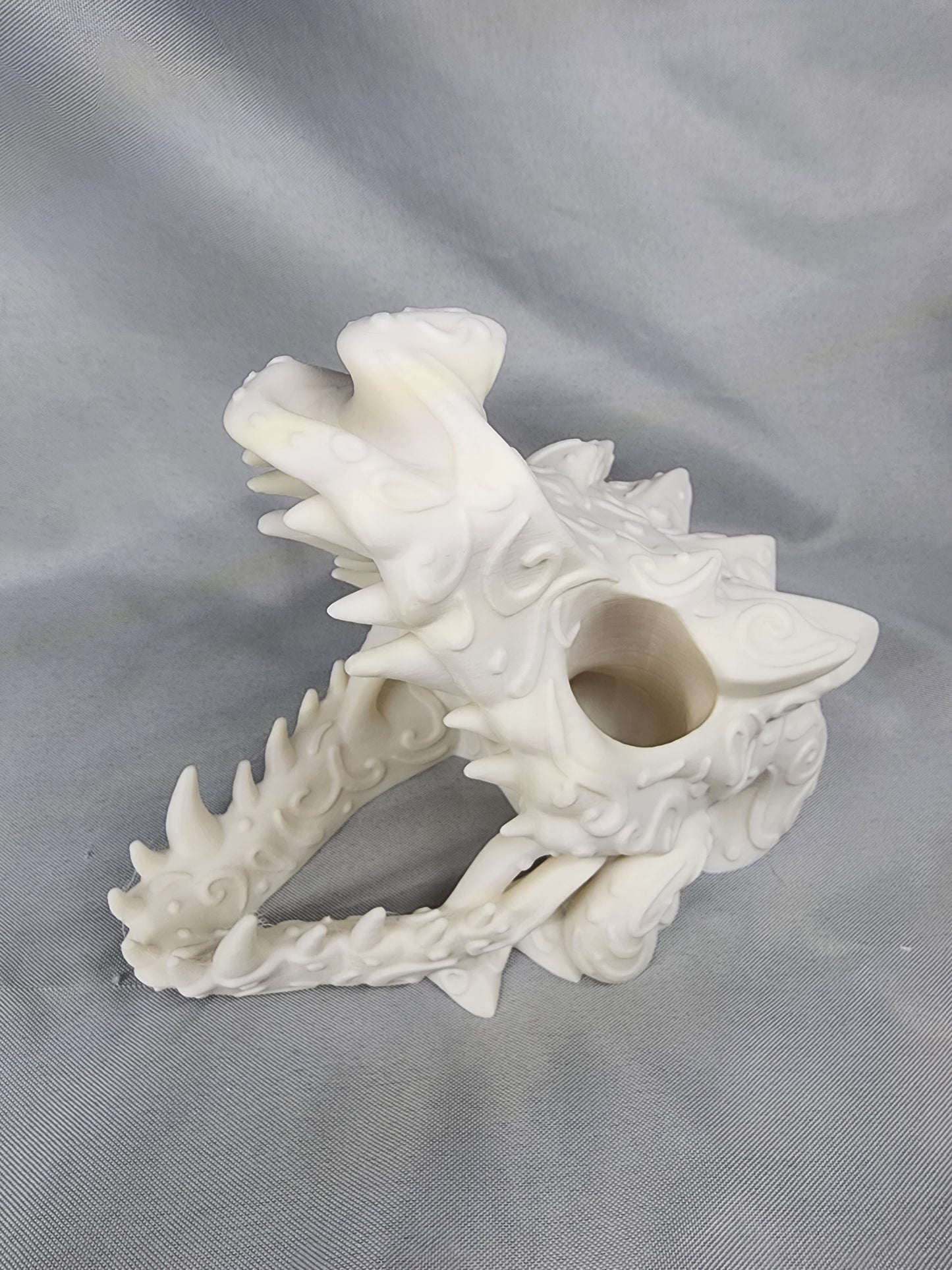 Dragon Skull Dice Tower and decoration