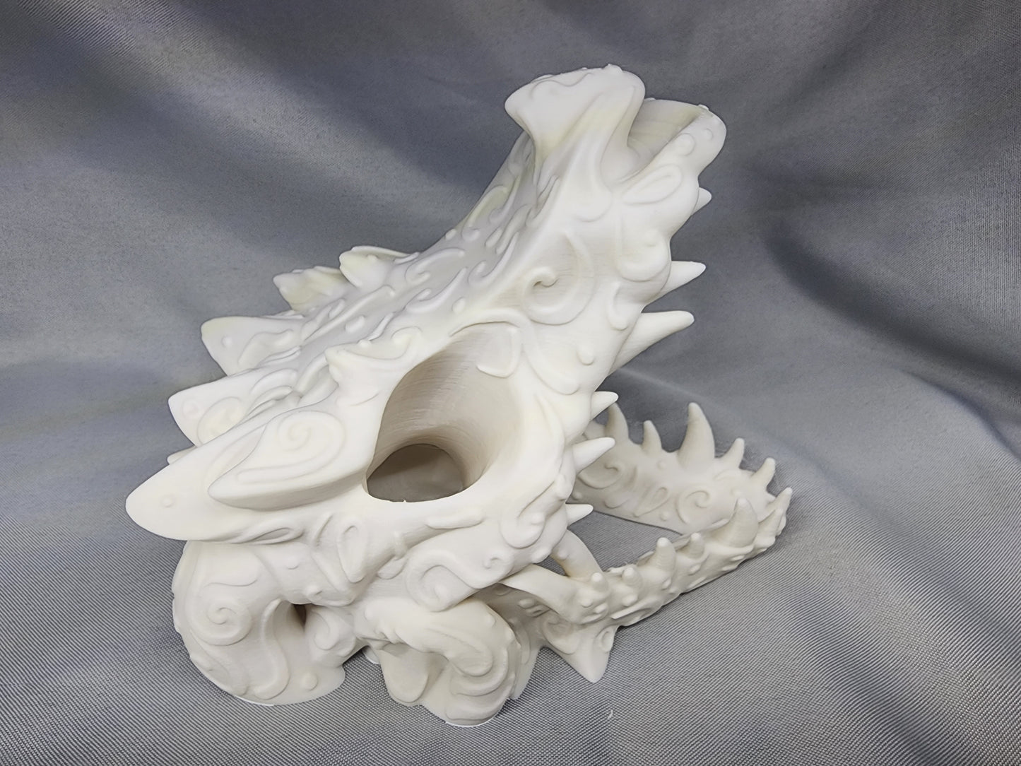 Dragon Skull Dice Tower and decoration