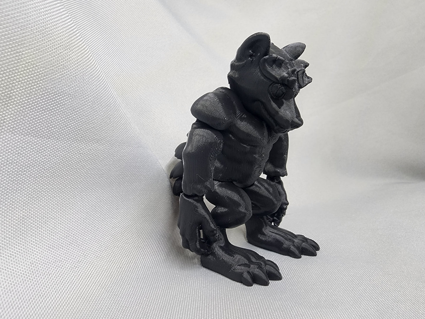 Werewolf articulating figurine