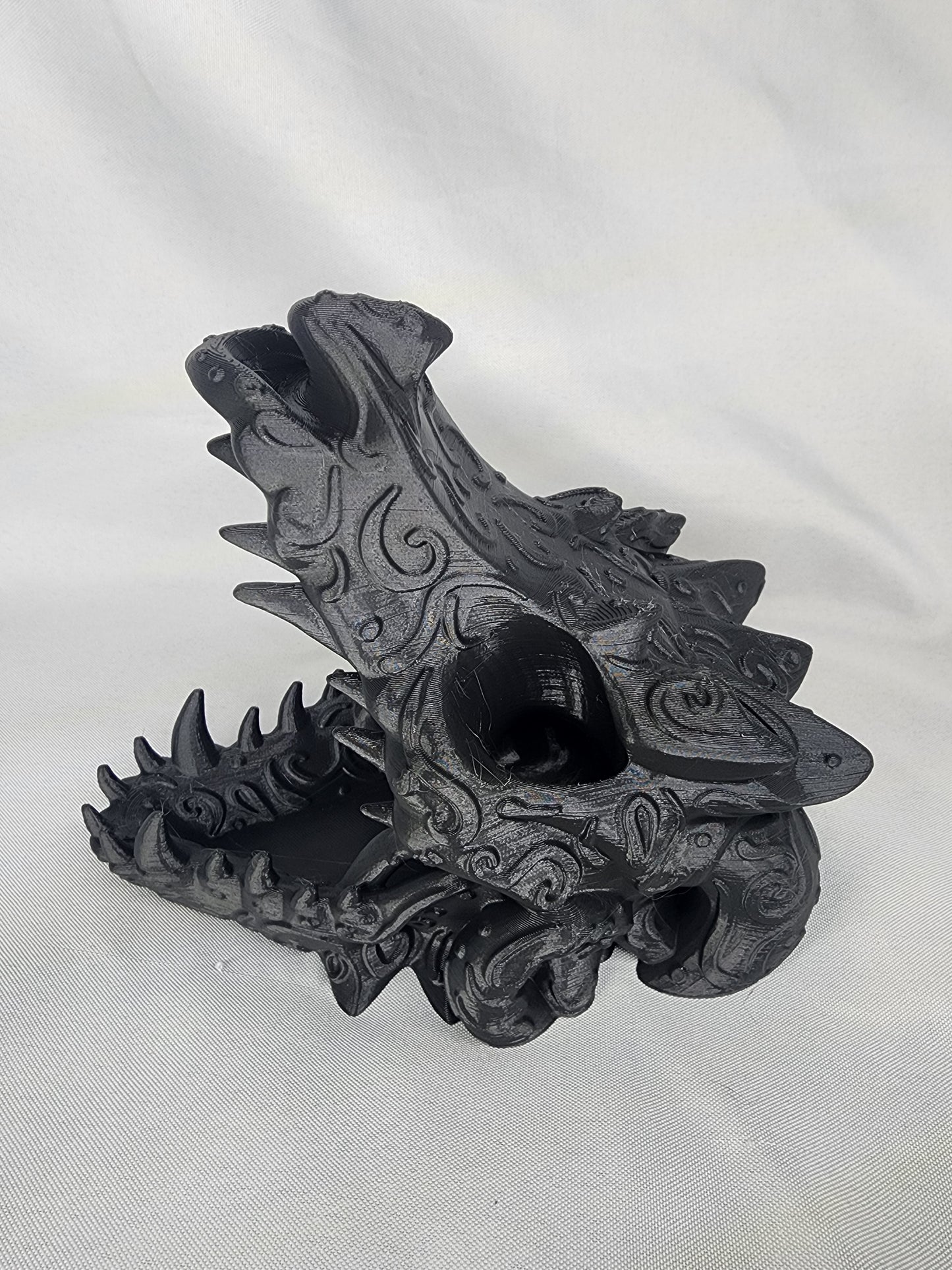 Dragon Skull Dice Tower and decoration