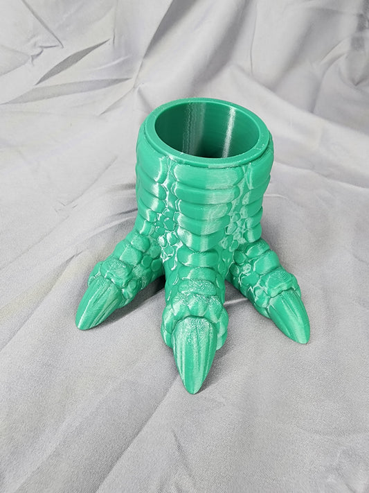 Dinosaur Foot pencil cup