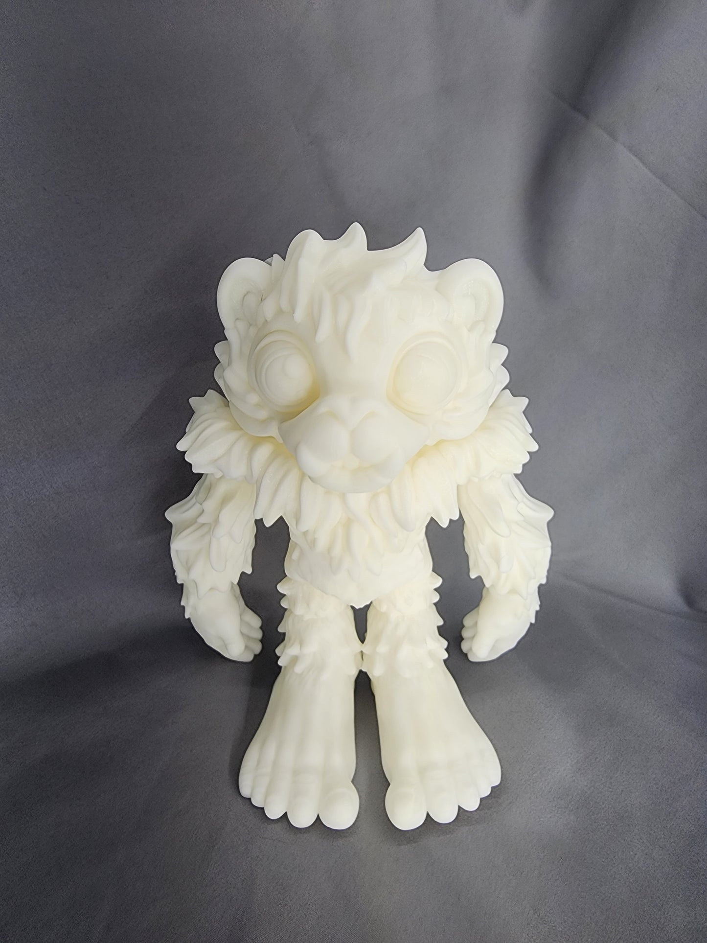 Yeti articulating figurine decoration