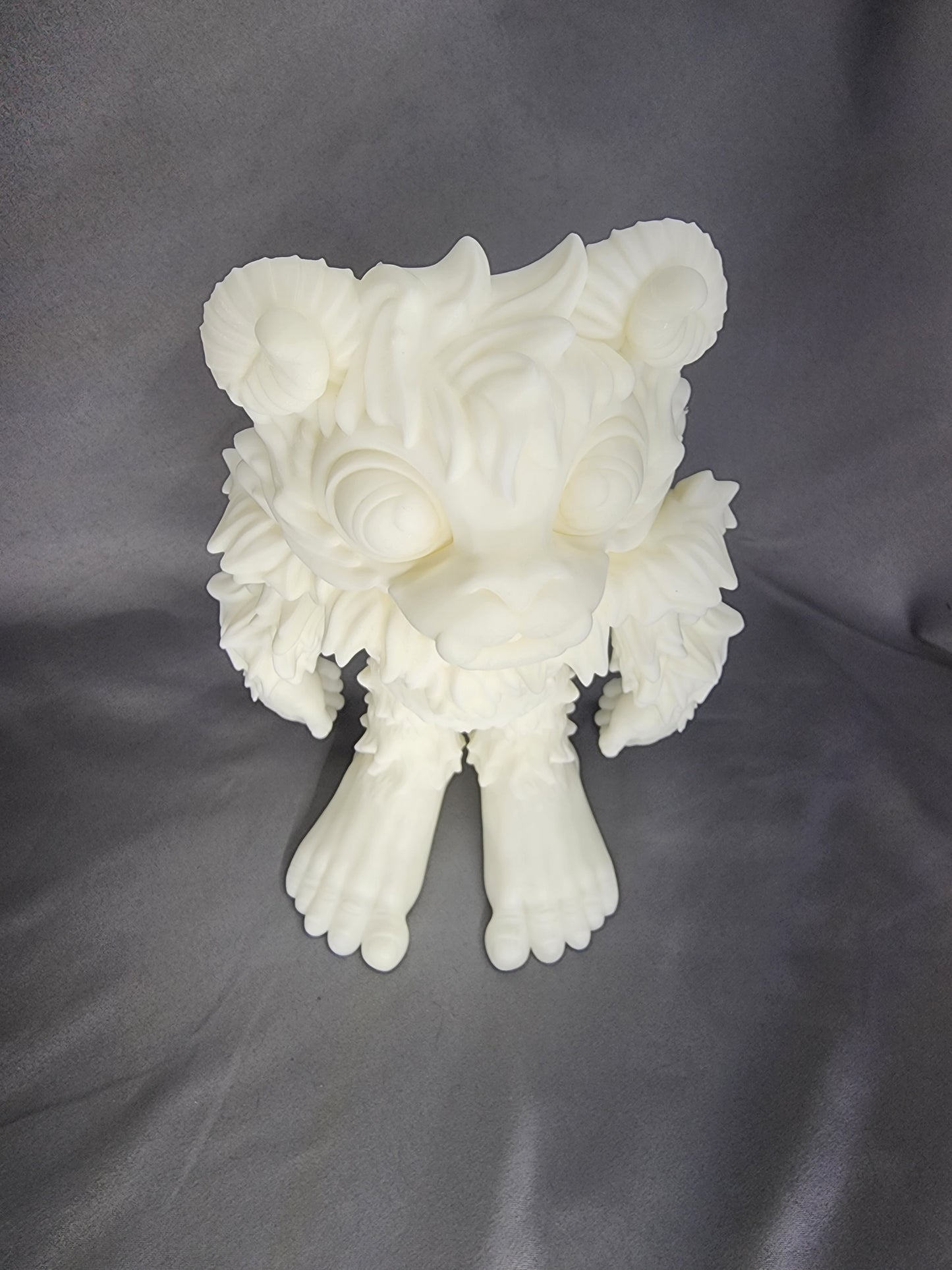 Yeti articulating figurine decoration