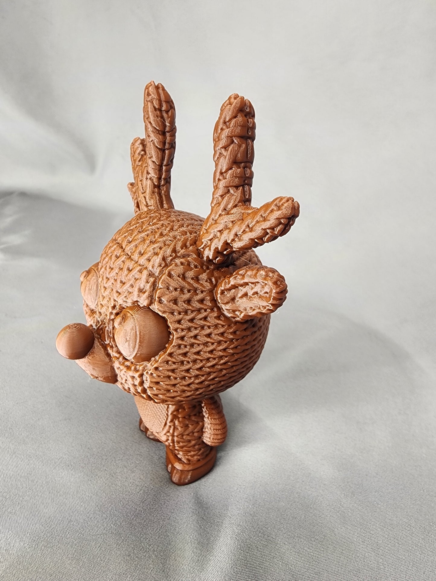 Knitted Reindeer 3D printed