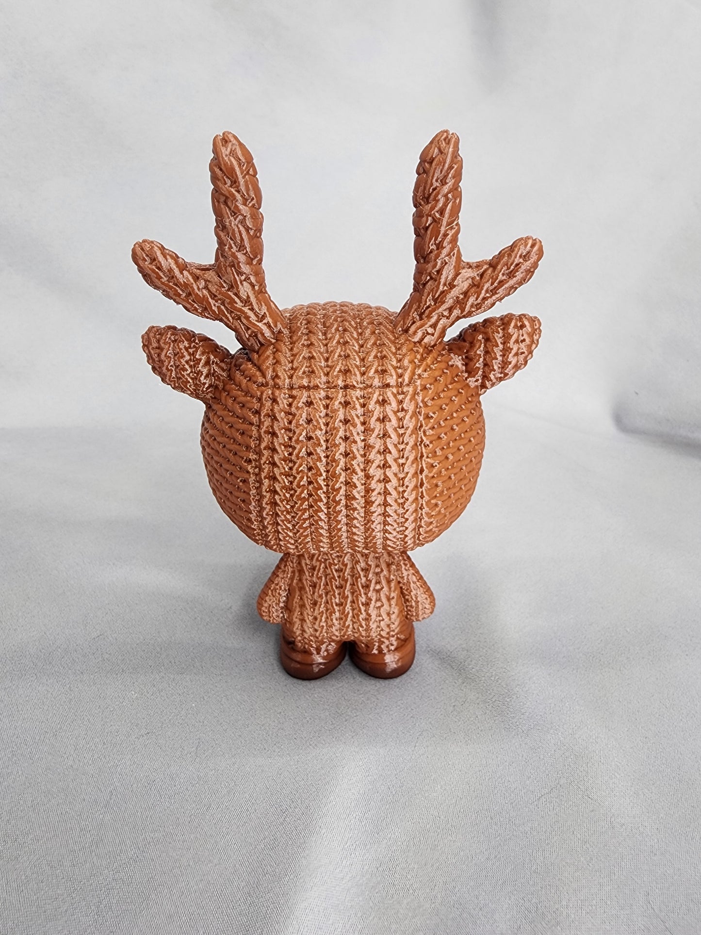 Knitted Reindeer 3D printed