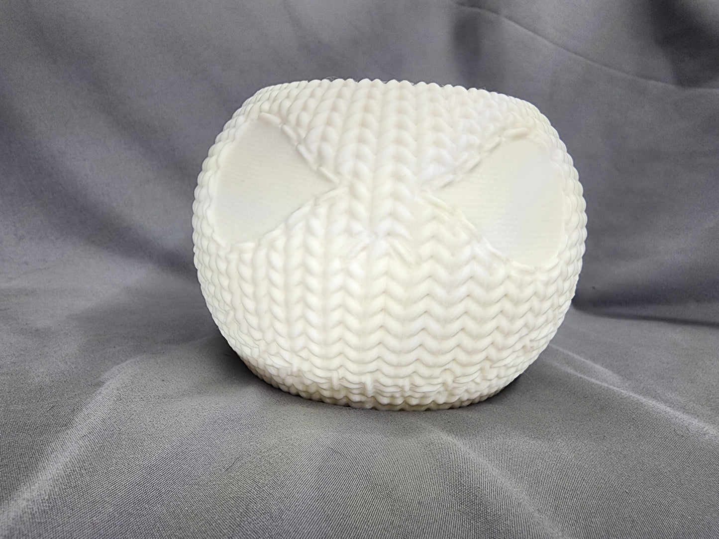 Crochet Jack Skellington bowl