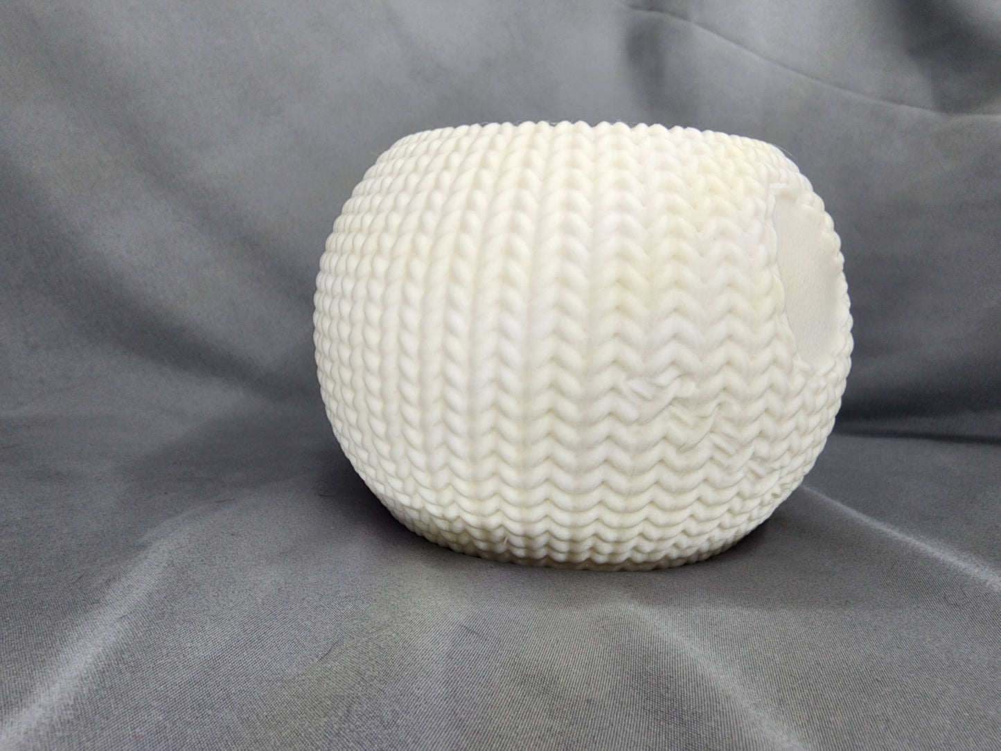 Crochet Jack Skellington bowl