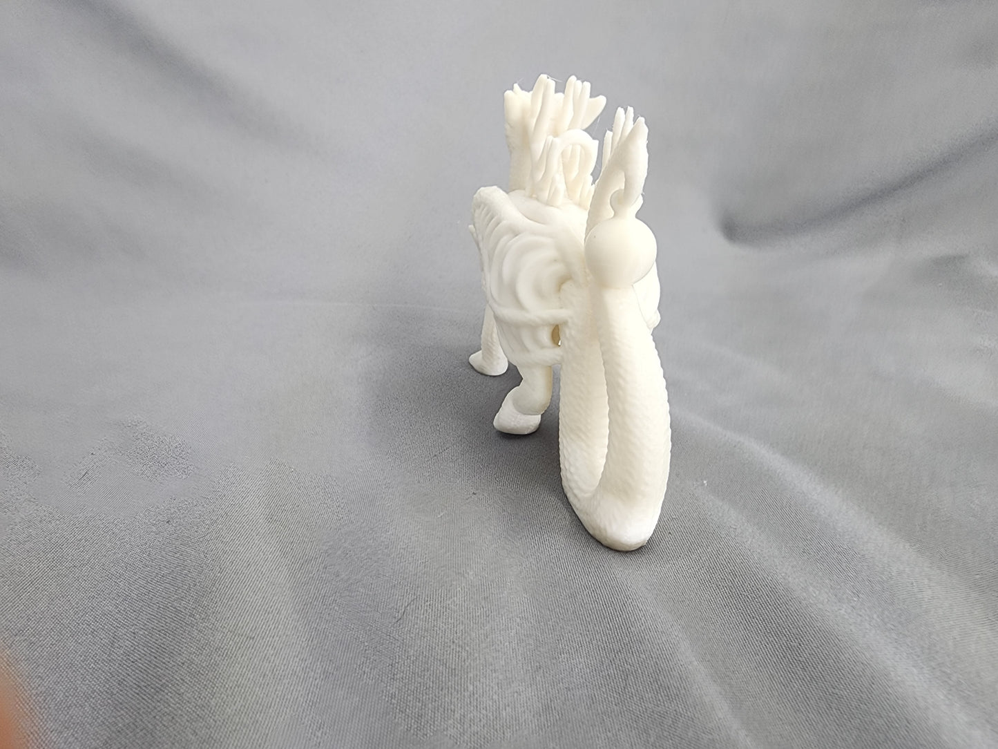 Reindeer Dragon Ornament Figurine