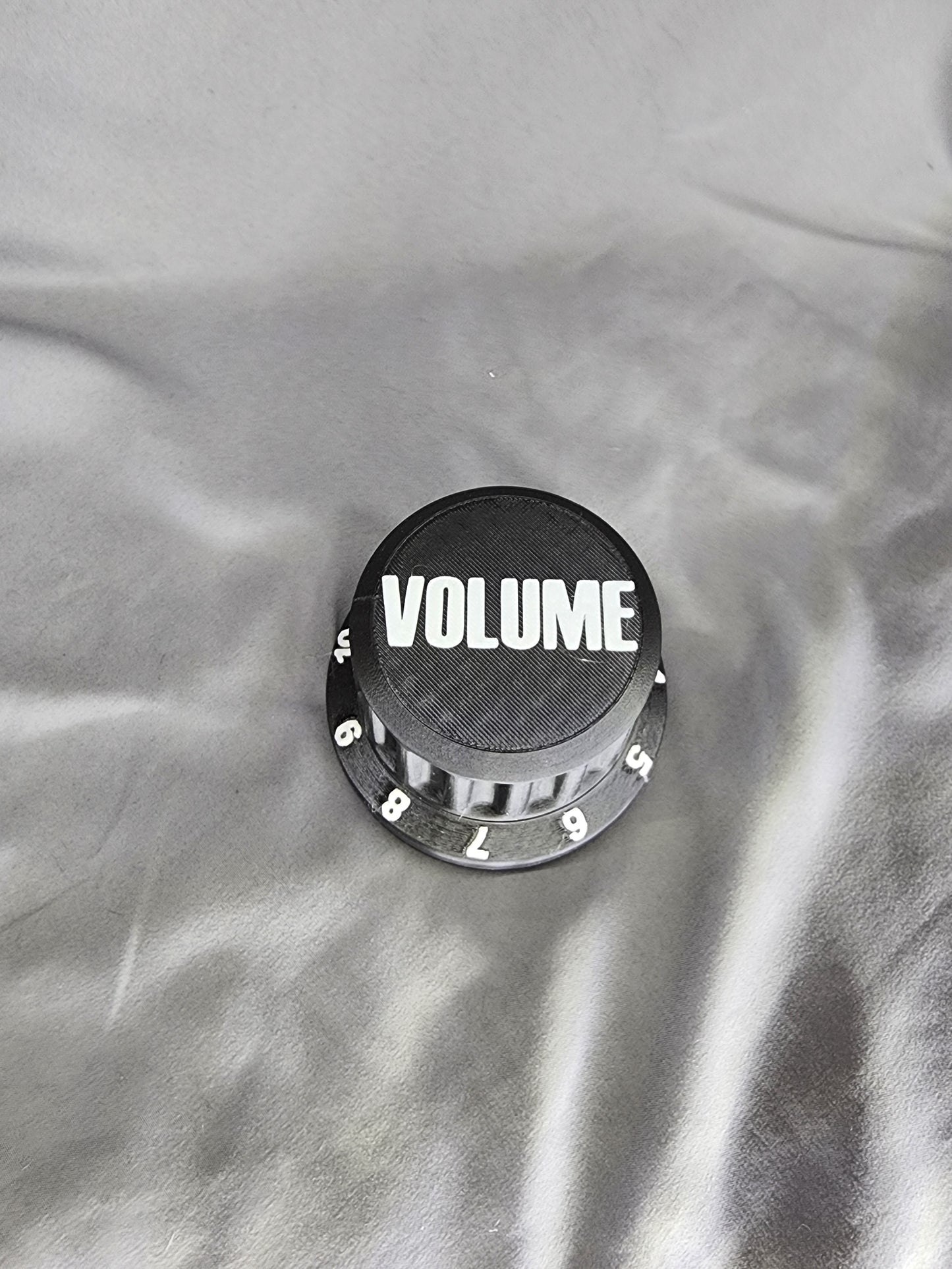 Volume Knob Container is the perfect gift that holds everything from guitar picks to 9v batteries for your pedal
