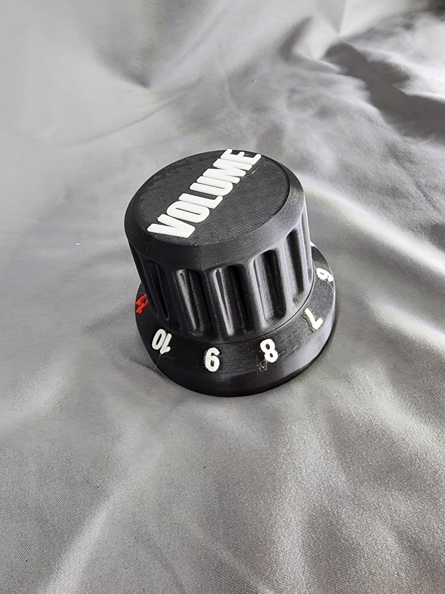 Volume Knob Container is the perfect gift that holds everything from guitar picks to 9v batteries for your pedal
