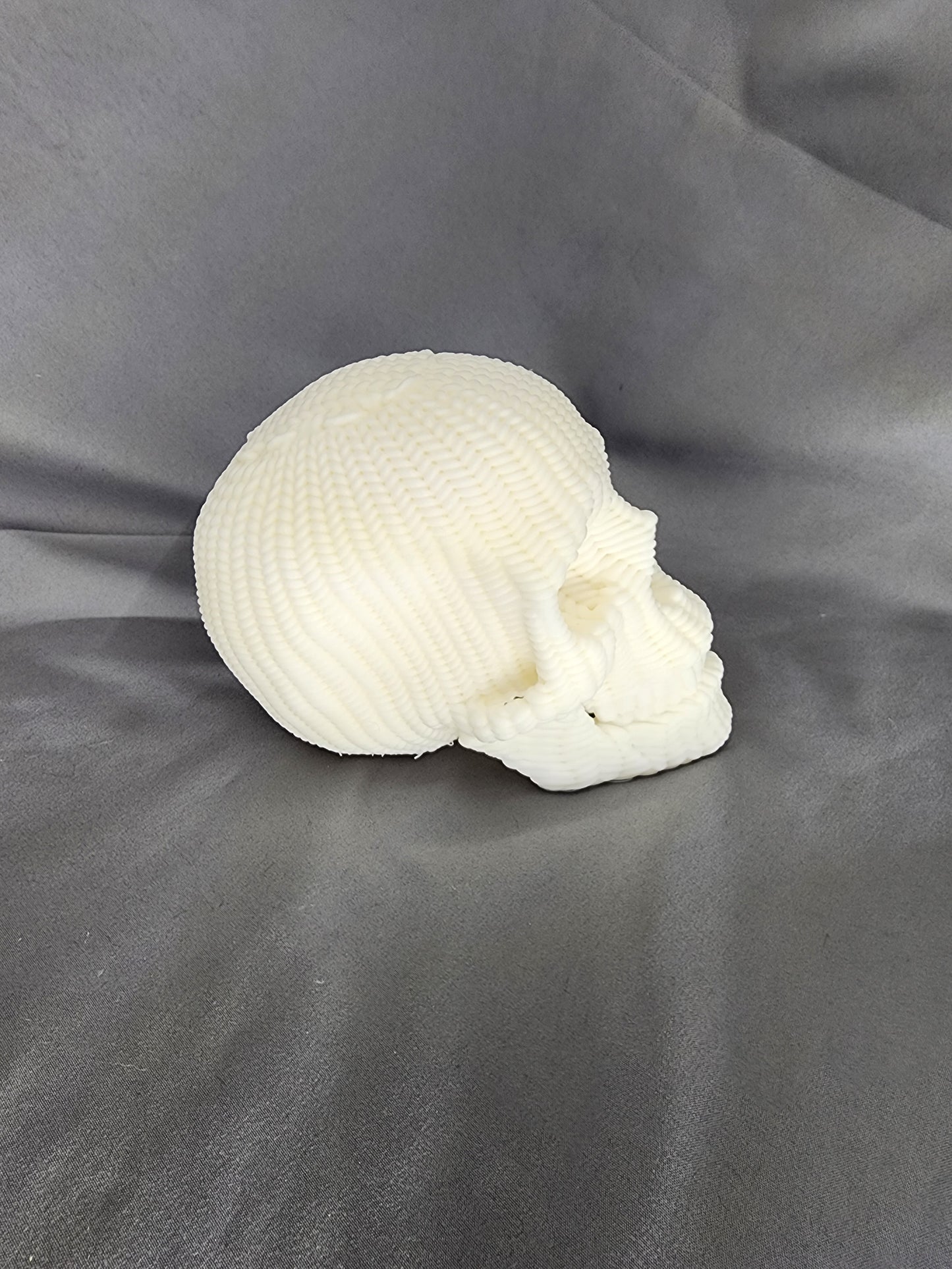 Knitted Skull decoration