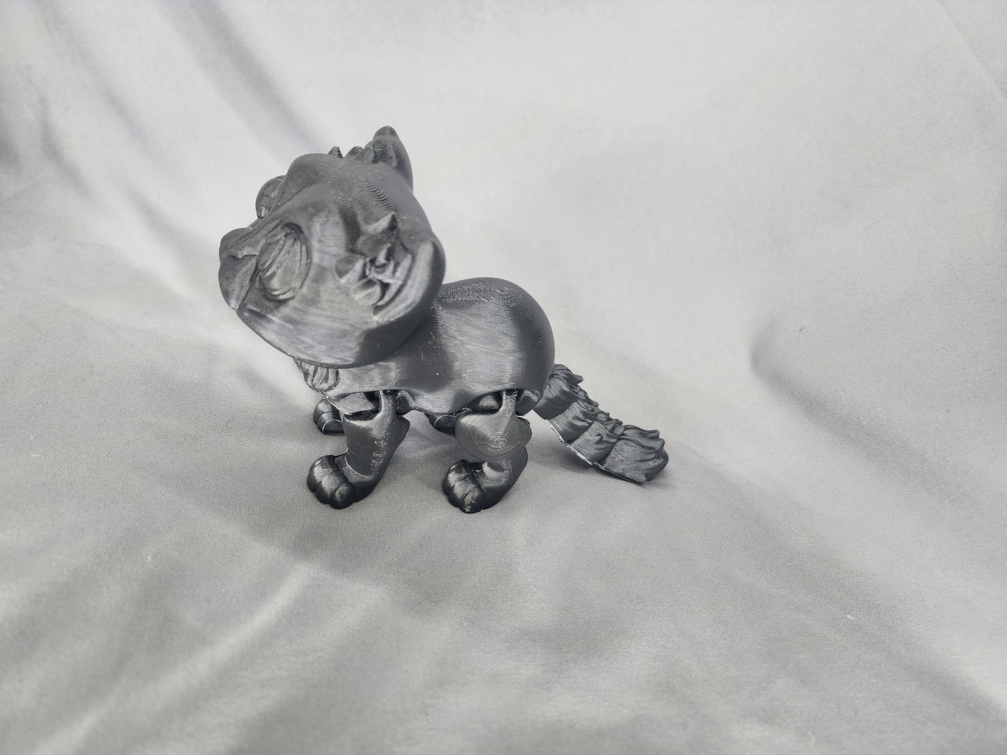 Black Cat with Witch Hat articulating figurine is the purrfect addition to your Halloween decor!