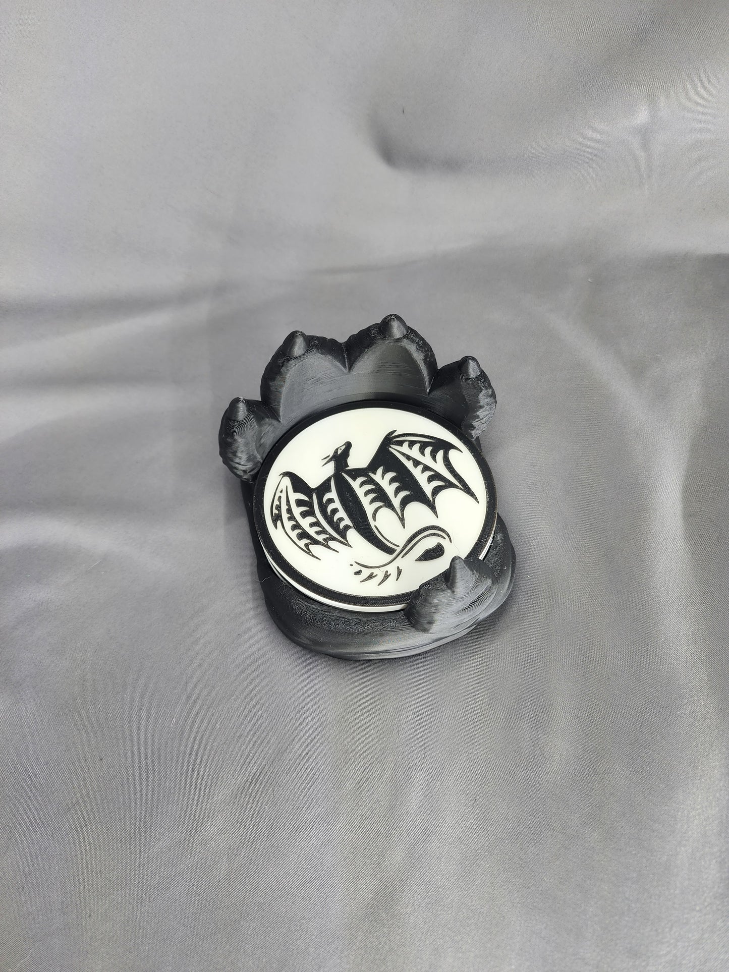 Dragon Coasters with Dragon Paw holder