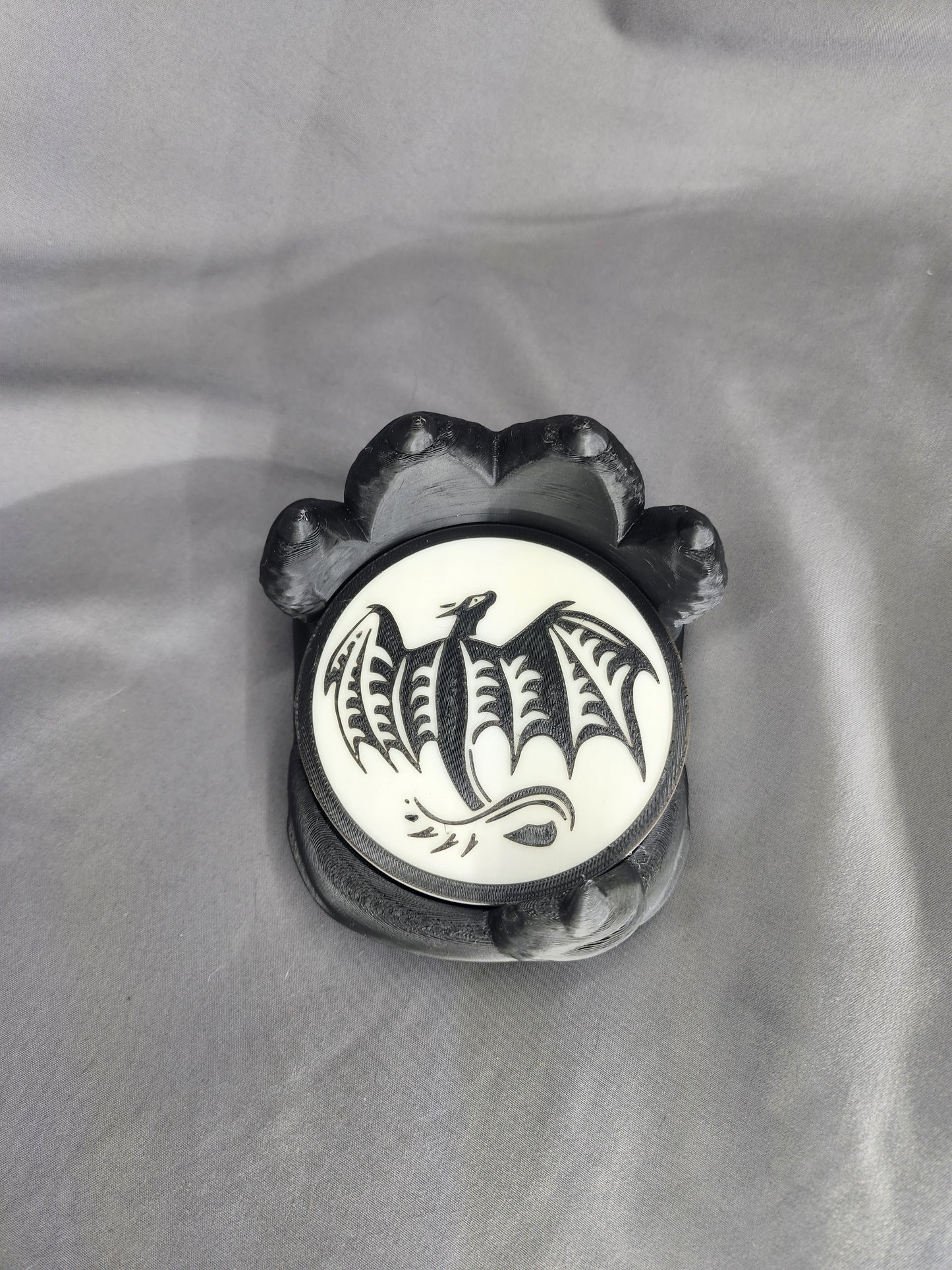 Dragon Coasters with Dragon Paw holder