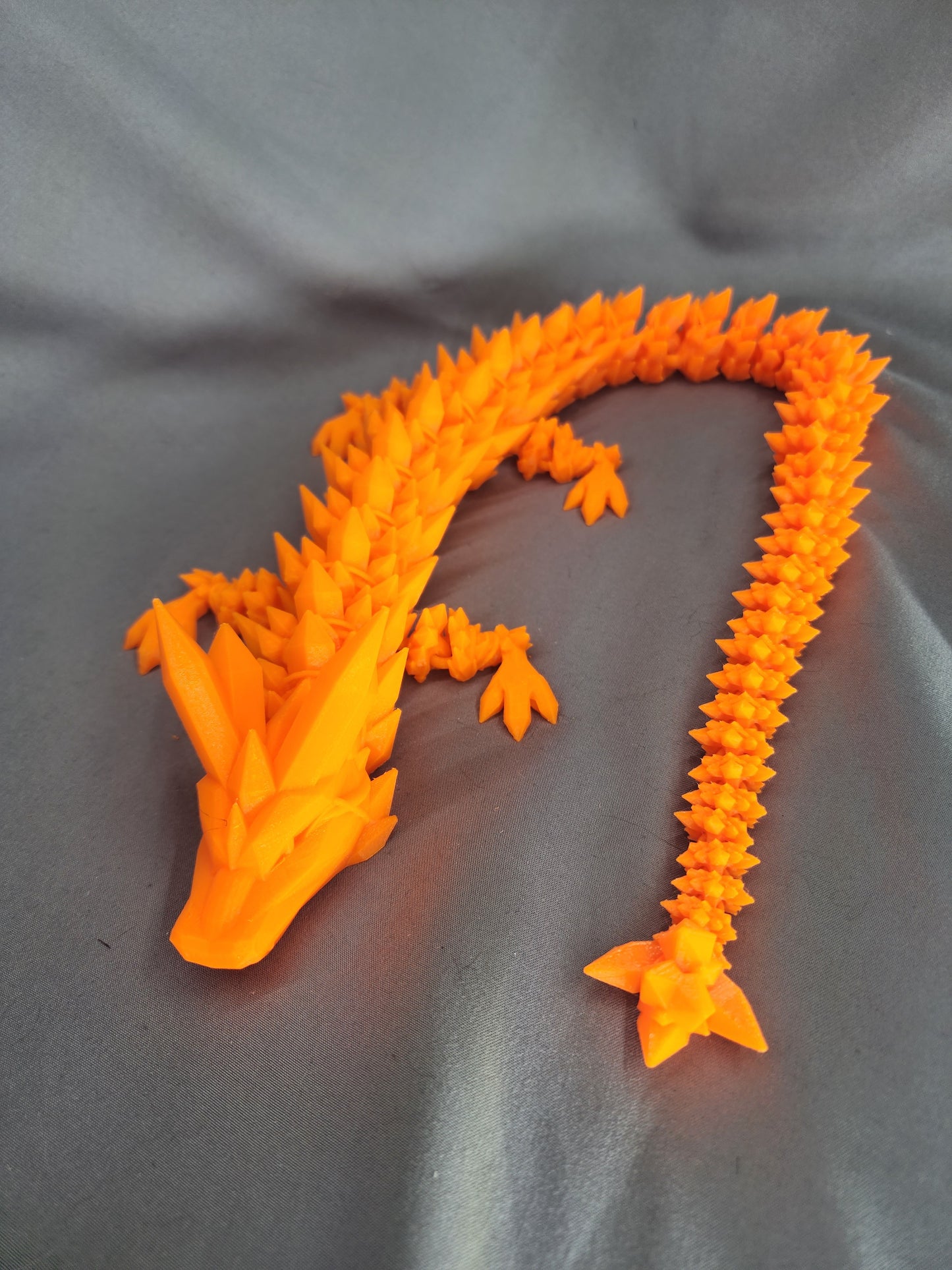 Crystal Dragon articulating figurine is both a fidget toy and glorious decor