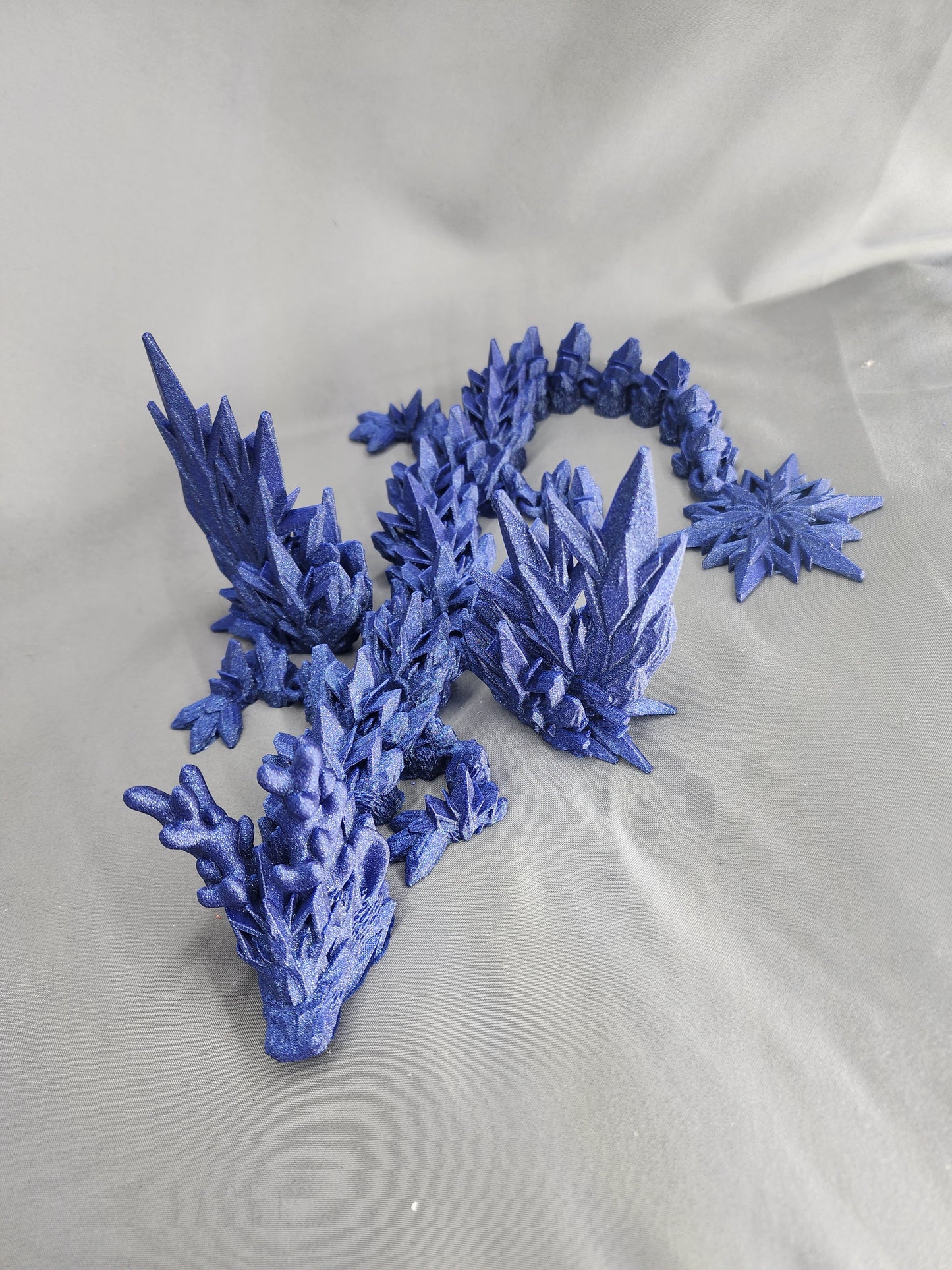 WinterWing Dragon articulating figurine