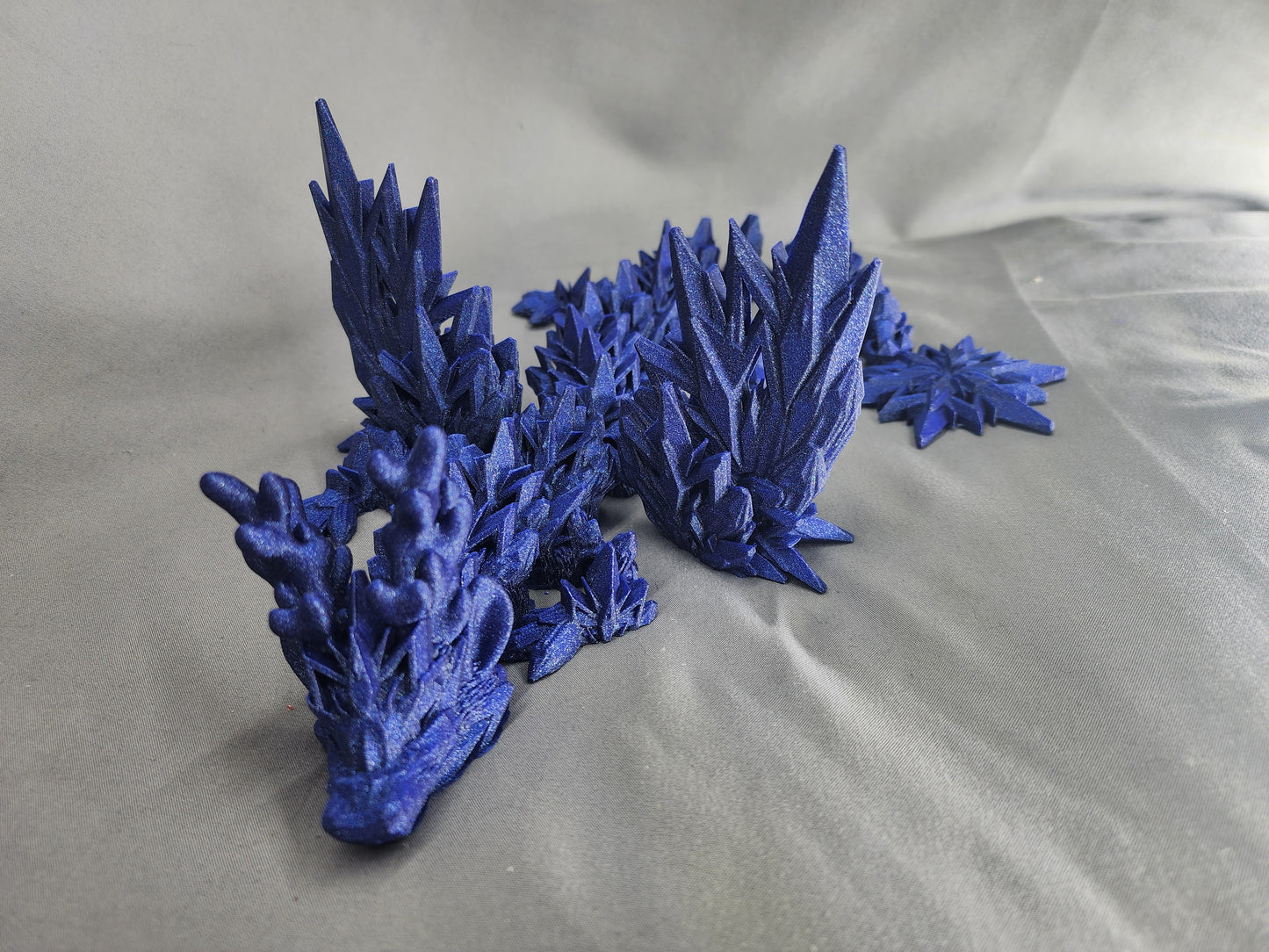 WinterWing Dragon articulating figurine