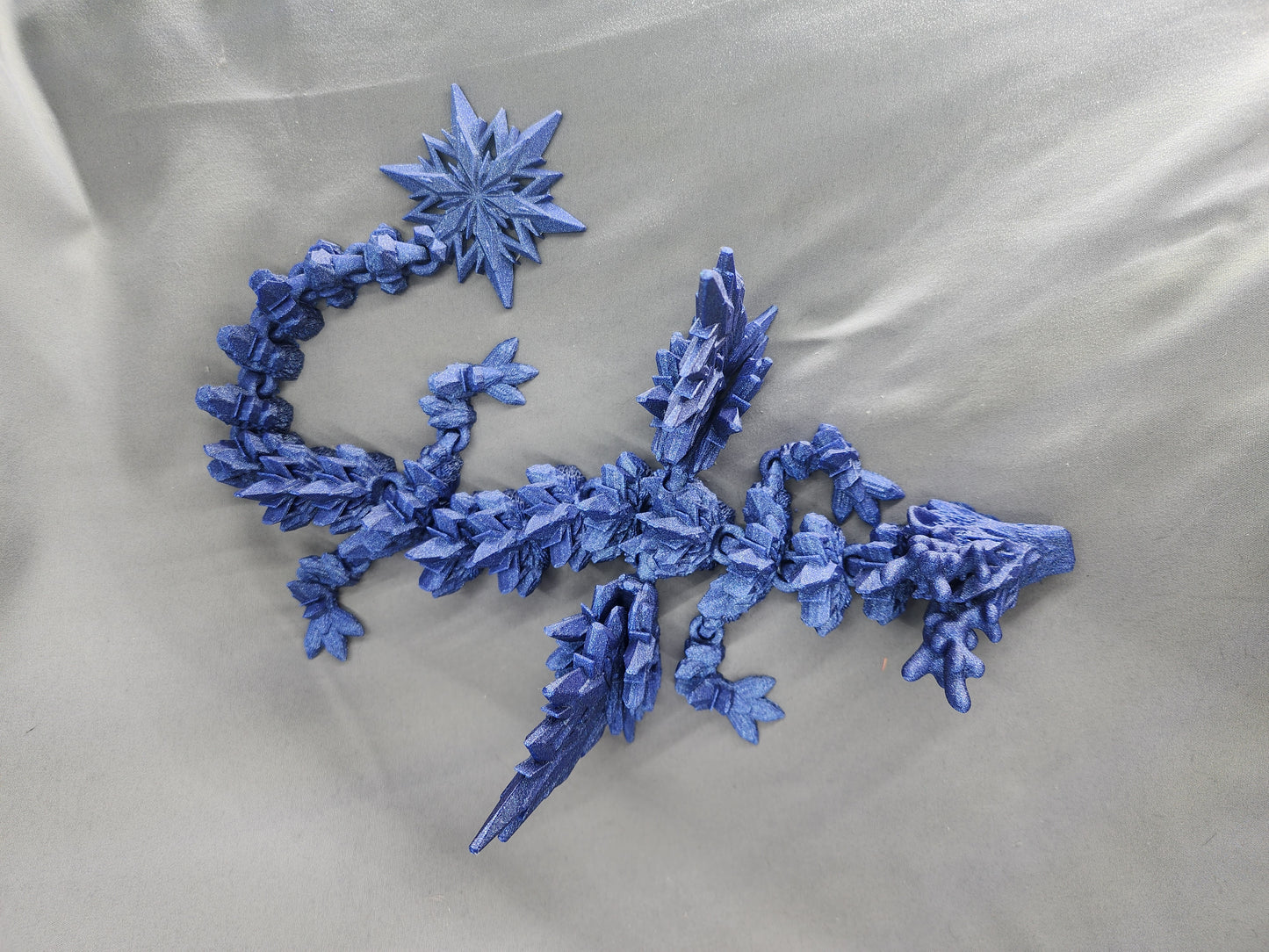 WinterWing Dragon articulating figurine