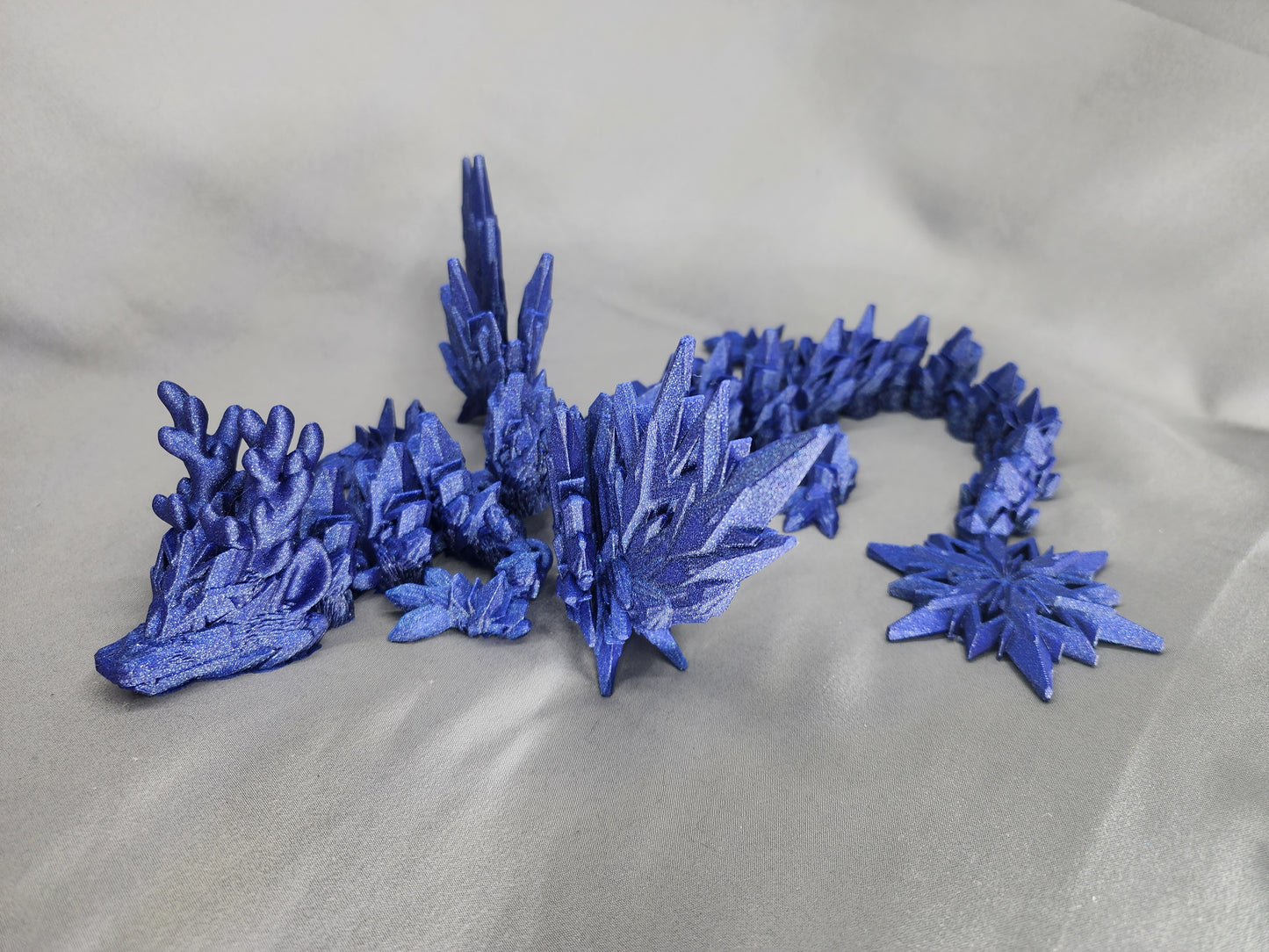 WinterWing Dragon articulating figurine