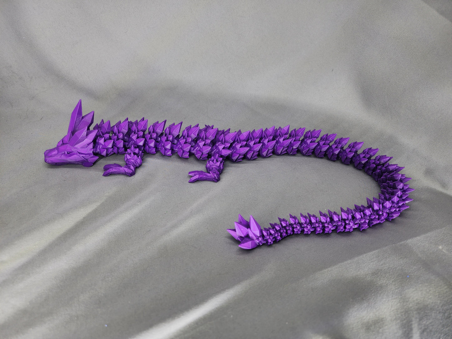Crystal Dragon articulating figurine is both a fidget toy and glorious decor