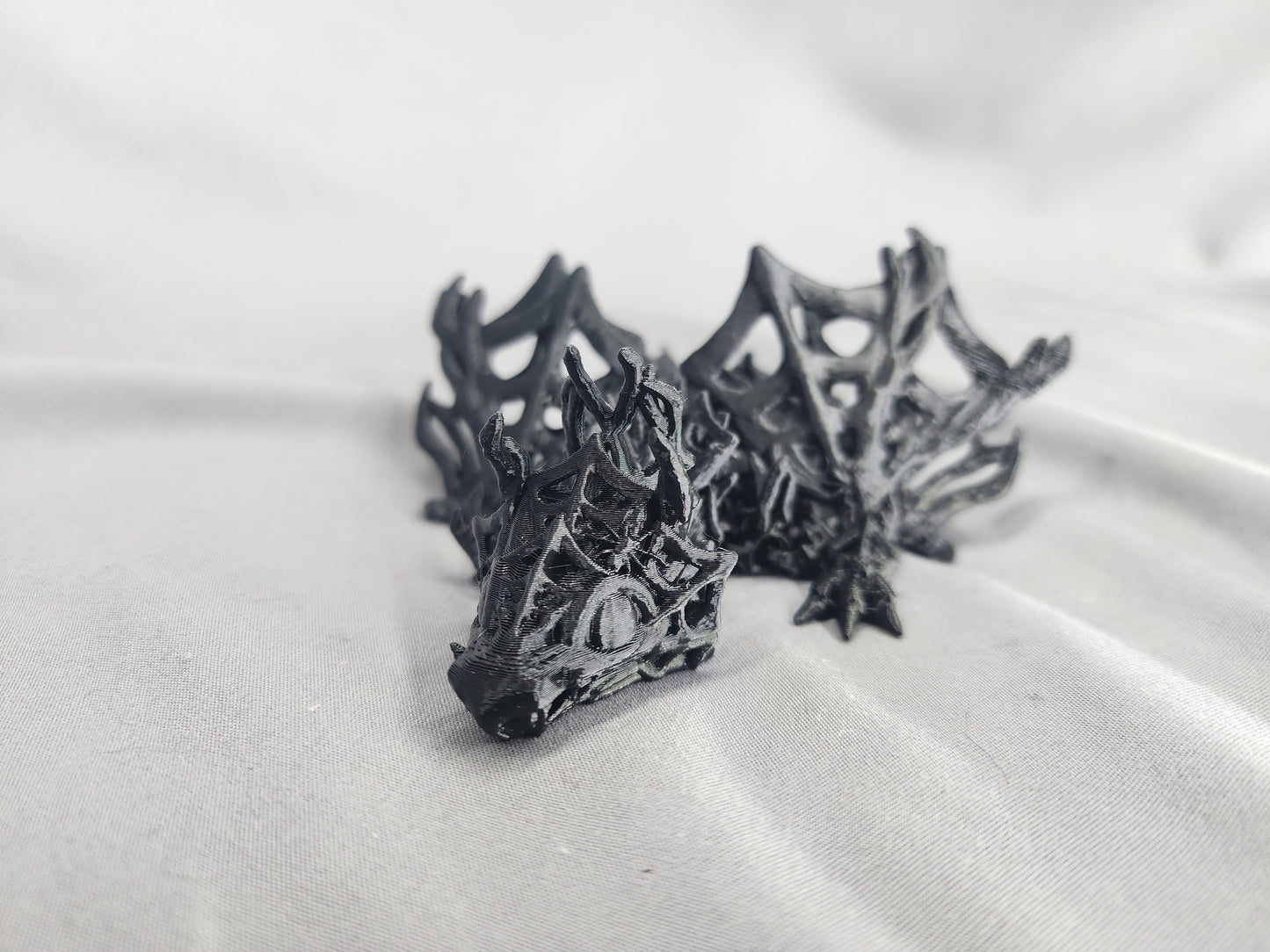 Wicked Winged Dragon articulating figurine is a must have with its awesome spiderweb features