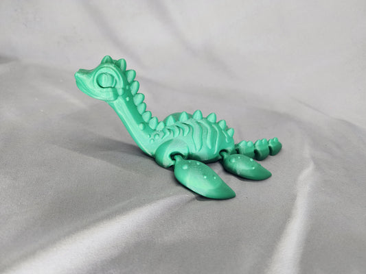 Nessy - Loch Ness Monster articulating figurine
