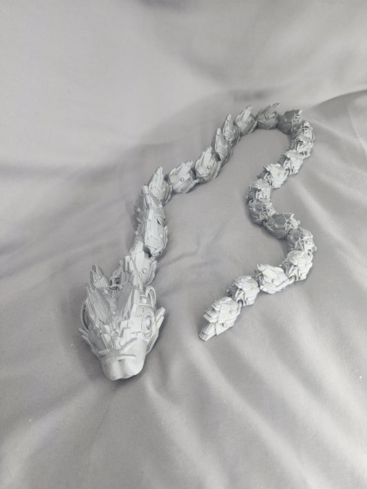 Cyborg Snake articulating figurine