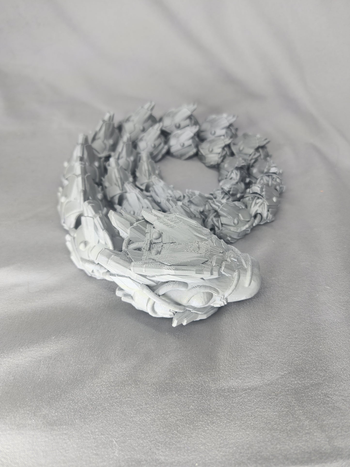 Cyborg Snake articulating figurine