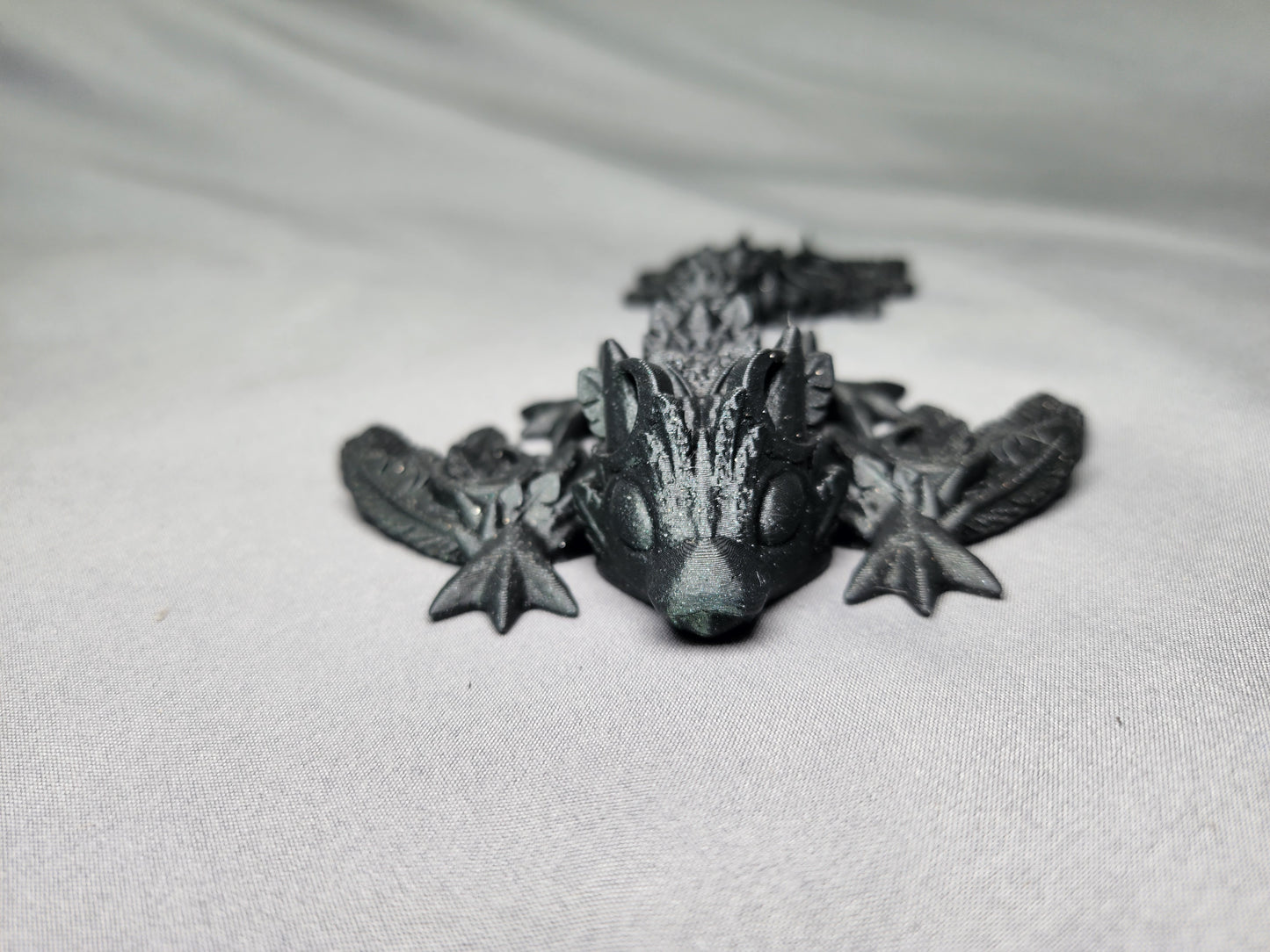 Lunar Tiny Wyvern articulating figurine