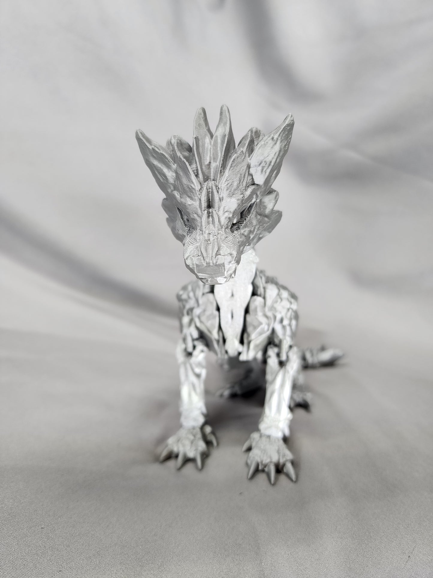 Stone Dragon articulating figurine