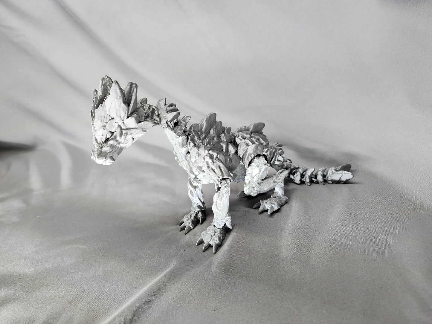 Stone Dragon articulating figurine